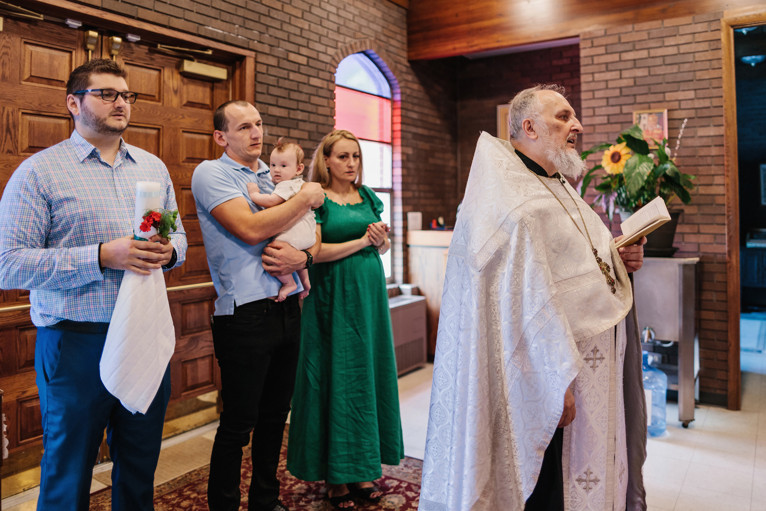 07.02.2022 Christening. Wedding family event photographer in Chicago Nick Yushevich