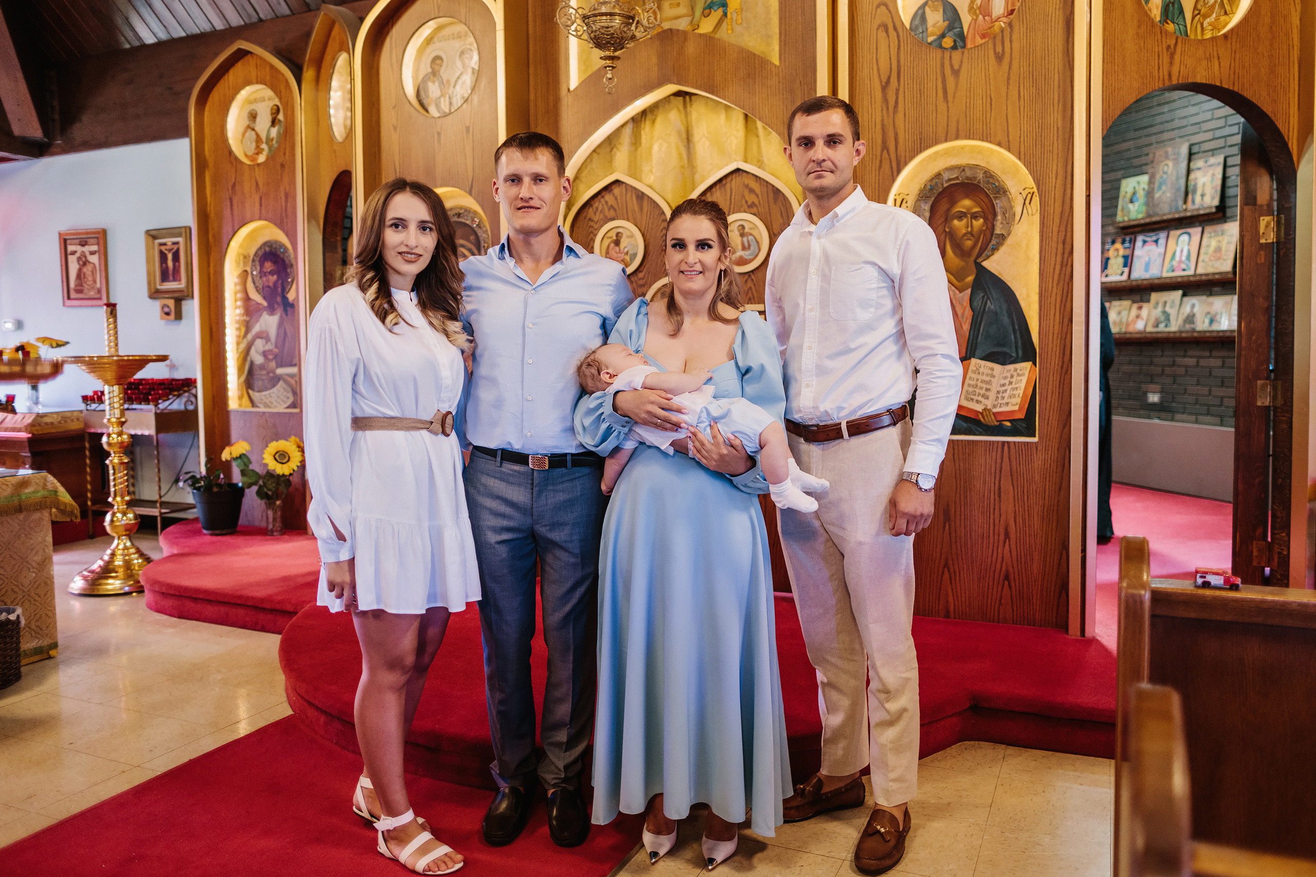 07.02.2022 Christening. Wedding family event photographer in Chicago Nick Yushevich