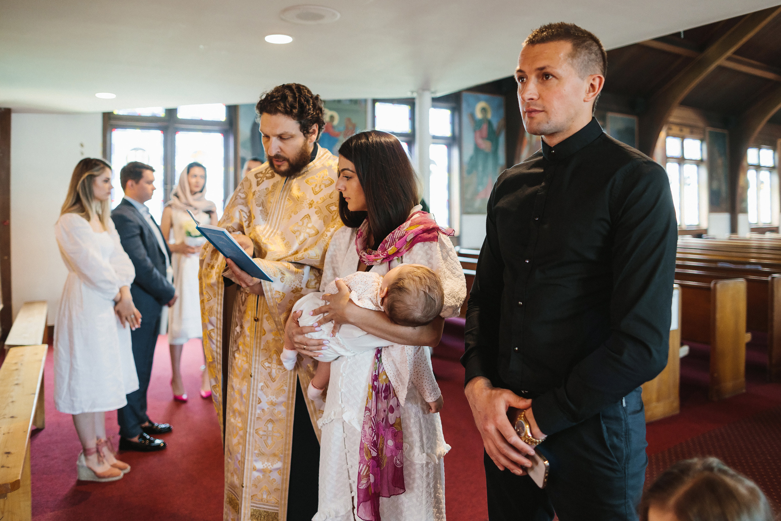 28.05.22 Family Photoshoot and Christening. Wedding family event photographer in Chicago Nick Yushevich