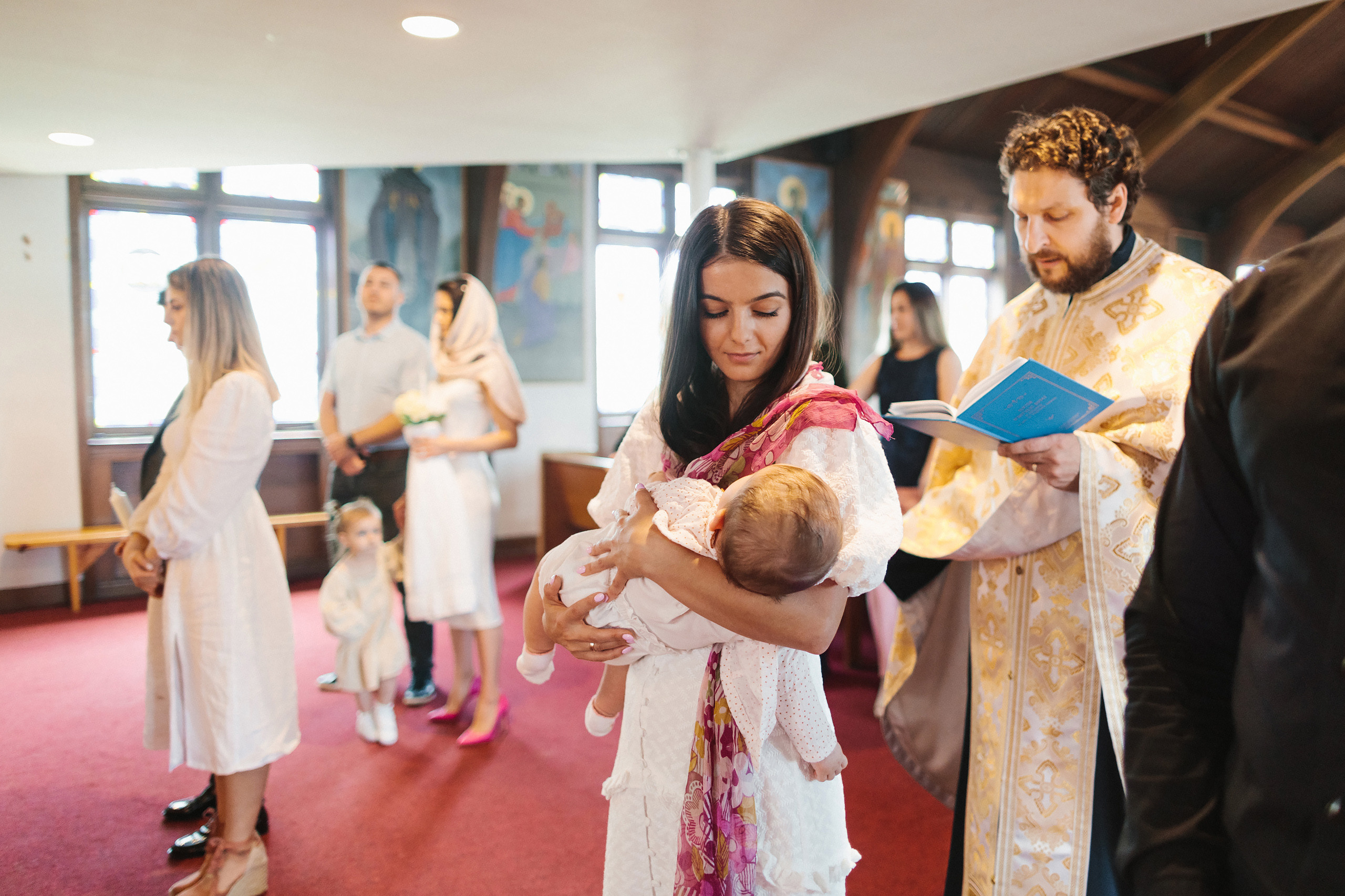 28.05.22 Family Photoshoot and Christening. Wedding family event photographer in Chicago Nick Yushevich