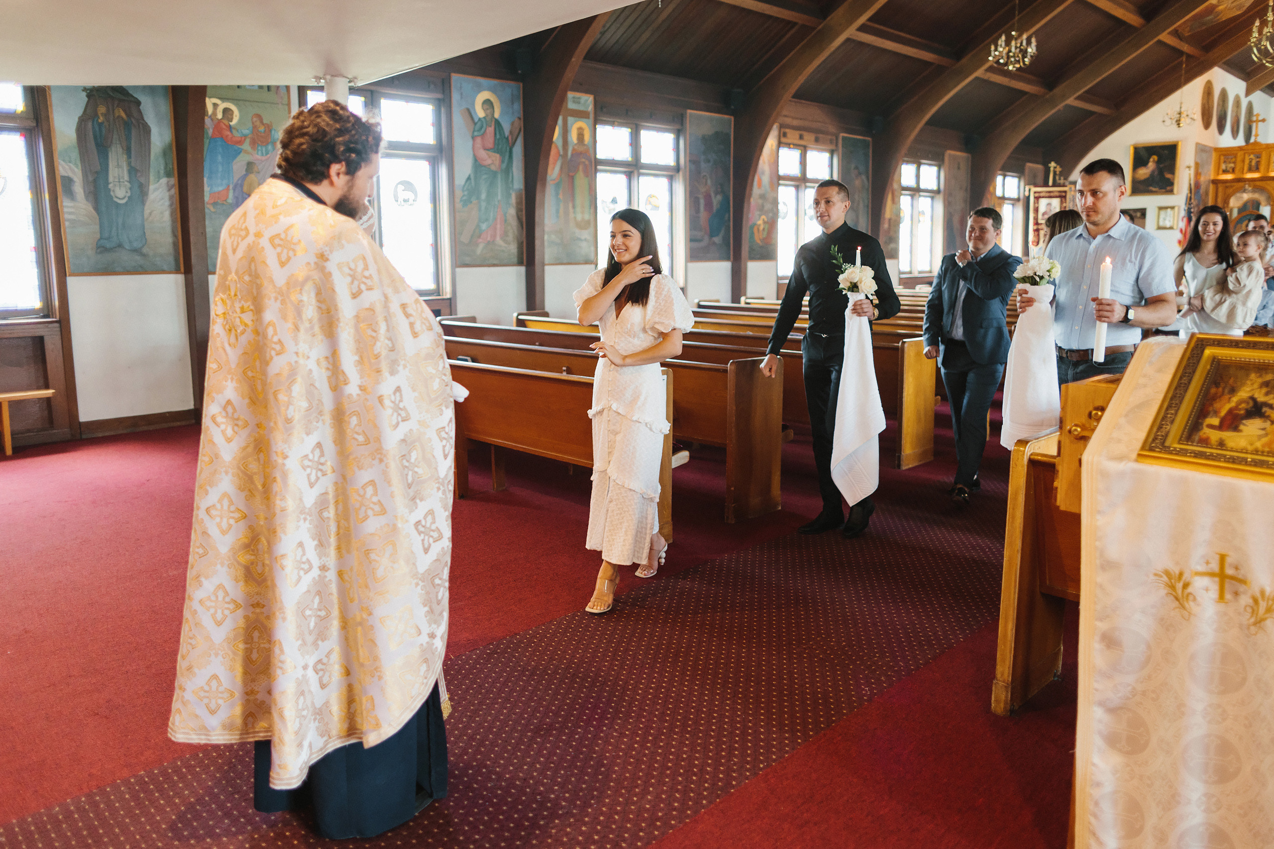 28.05.22 Family Photoshoot and Christening. Wedding family event photographer in Chicago Nick Yushevich