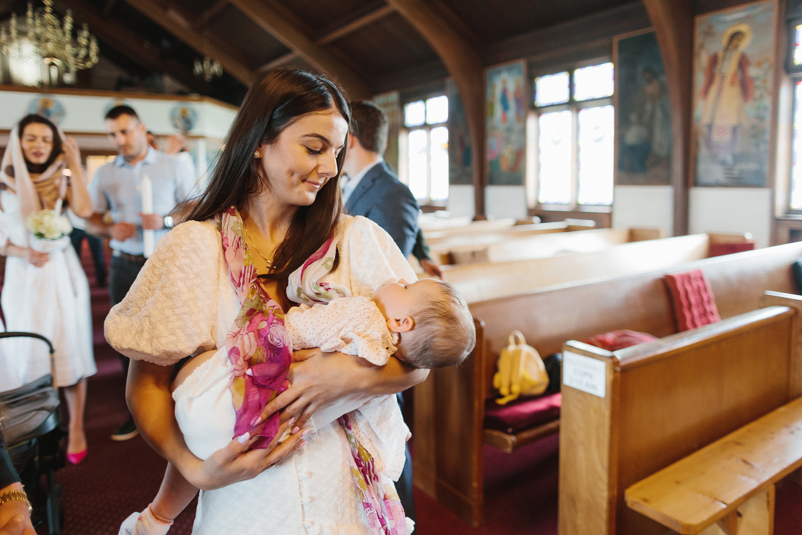 28.05.22 Family Photoshoot and Christening. Wedding family event photographer in Chicago Nick Yushevich