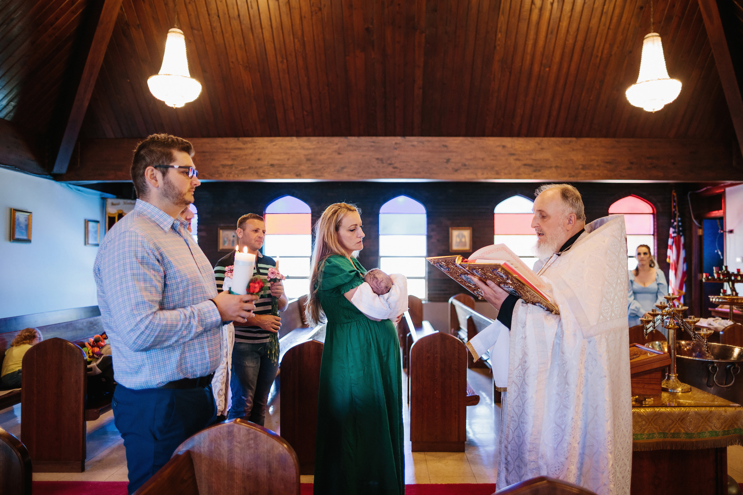 07.02.2022 Christening. Wedding family event photographer in Chicago Nick Yushevich