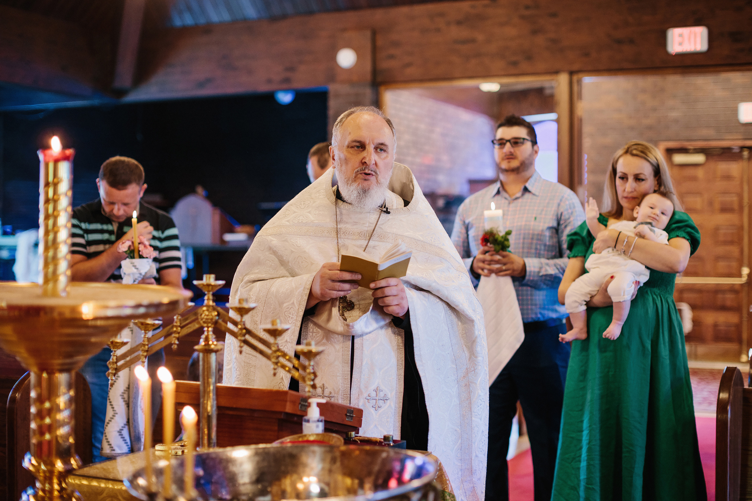 07.02.2022 Christening. Wedding family event photographer in Chicago Nick Yushevich