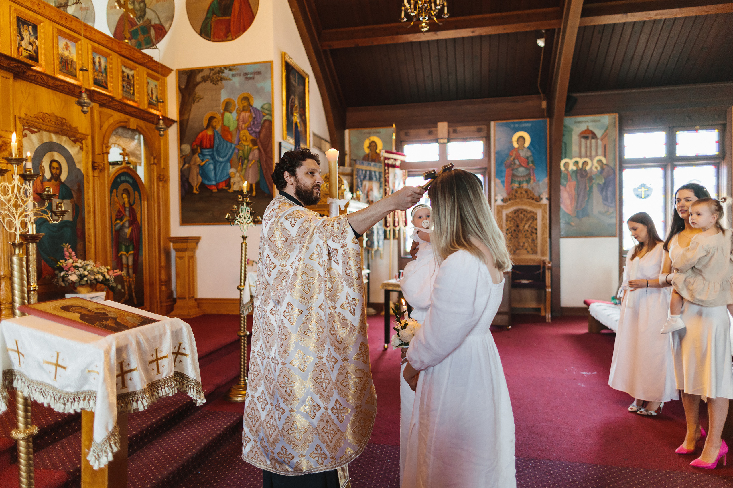 28.05.22 Family Photoshoot and Christening. Wedding family event photographer in Chicago Nick Yushevich