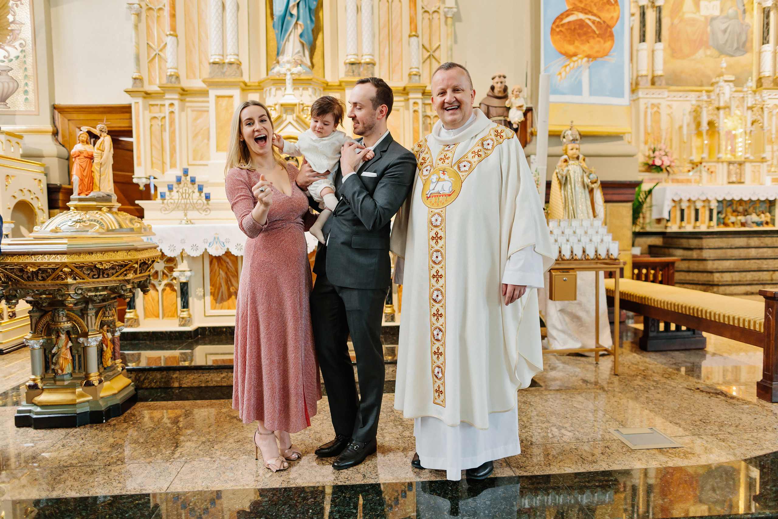 05.22.2022 Baptism. Wedding family event photographer in Chicago Nick Yushevich
