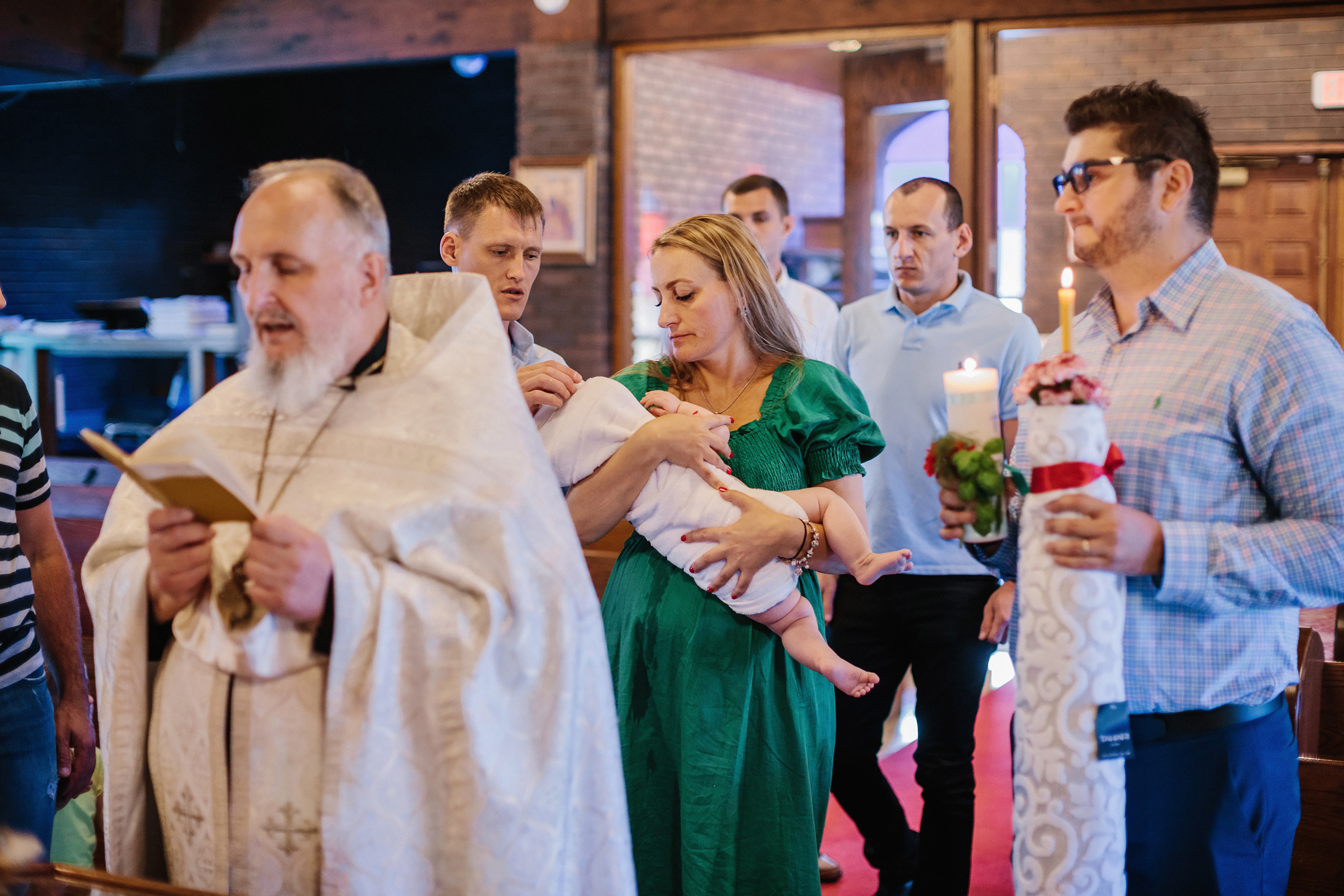 07.02.2022 Christening. Wedding family event photographer in Chicago Nick Yushevich