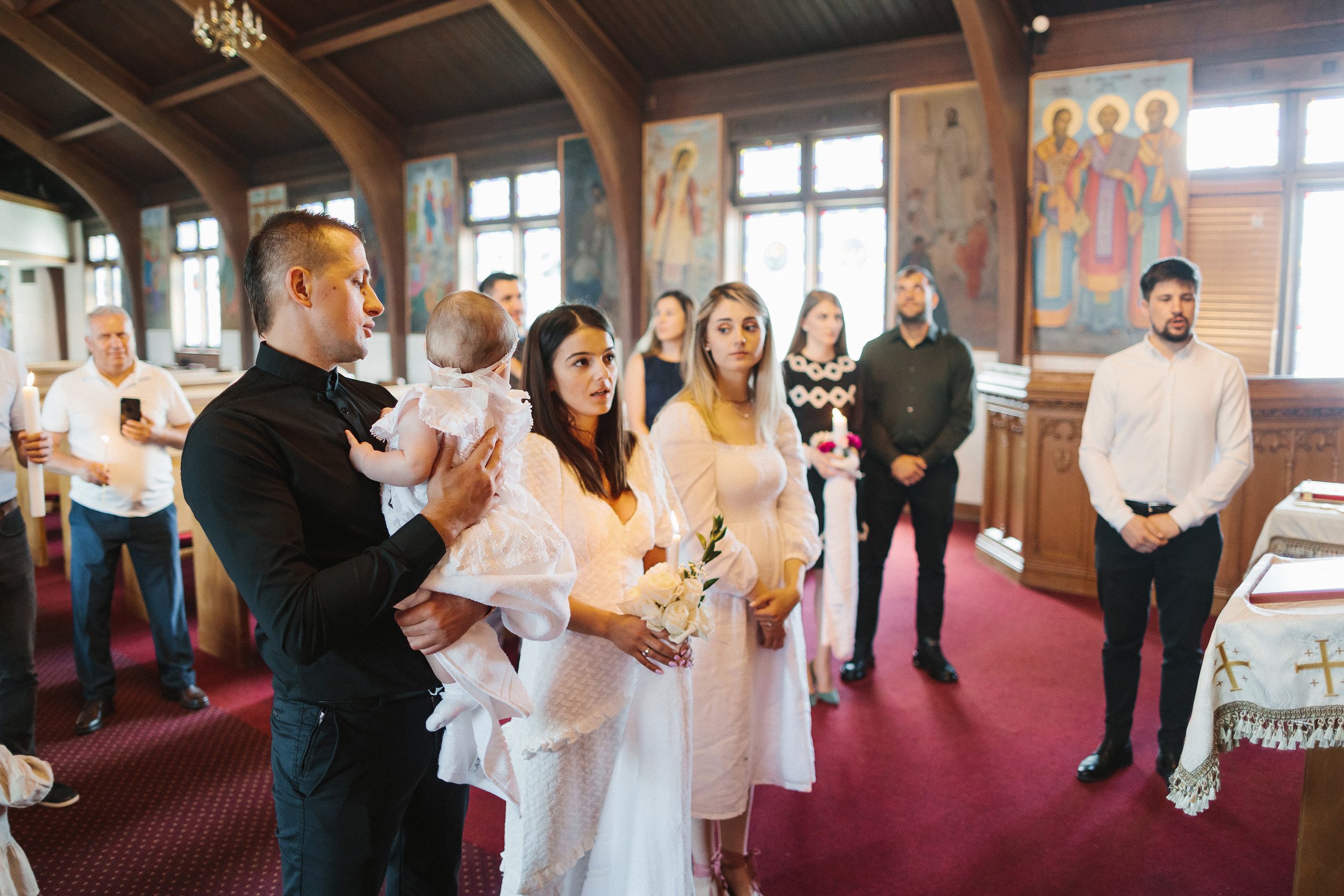 28.05.22 Family Photoshoot and Christening. Wedding family event photographer in Chicago Nick Yushevich