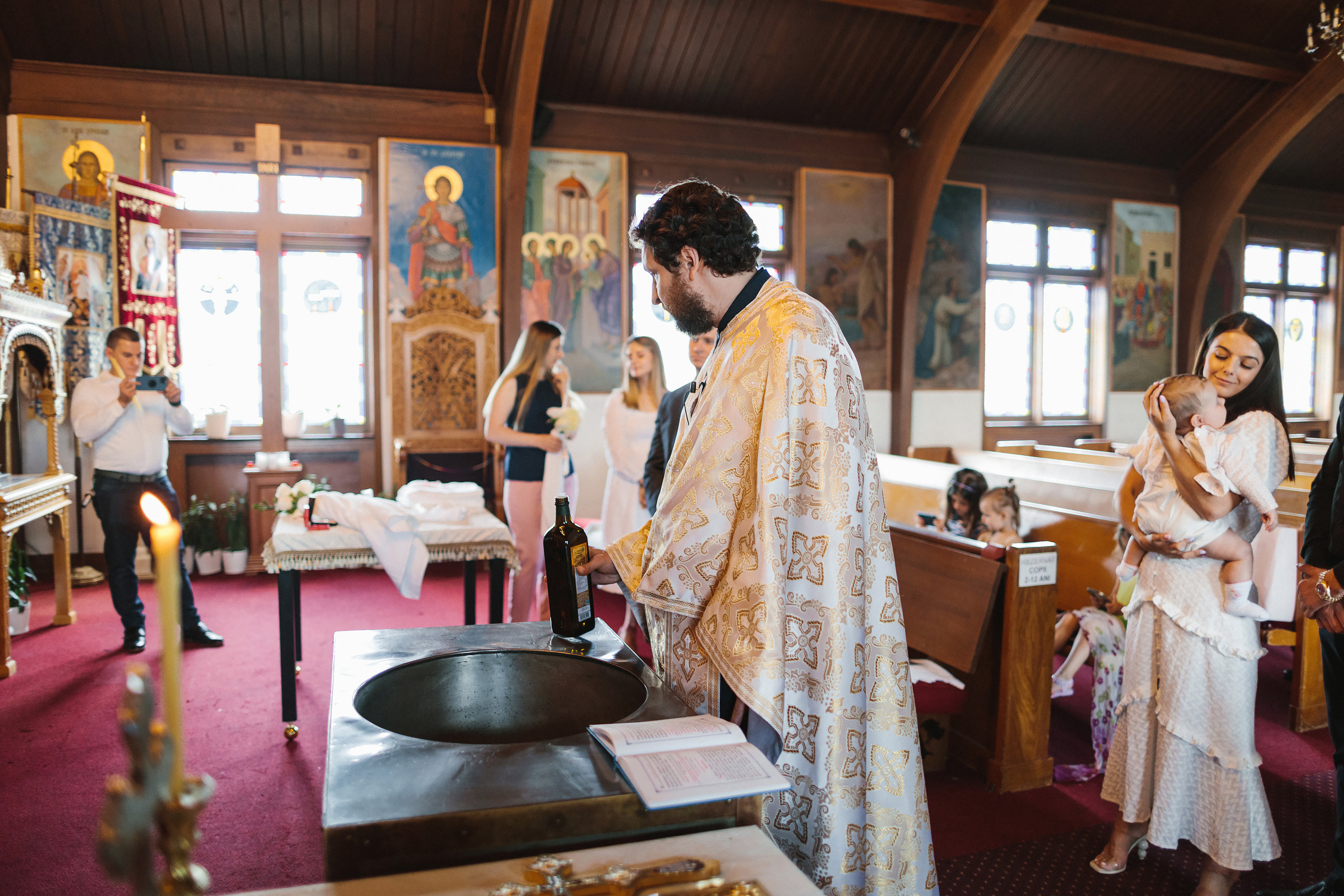 28.05.22 Family Photoshoot and Christening. Wedding family event photographer in Chicago Nick Yushevich