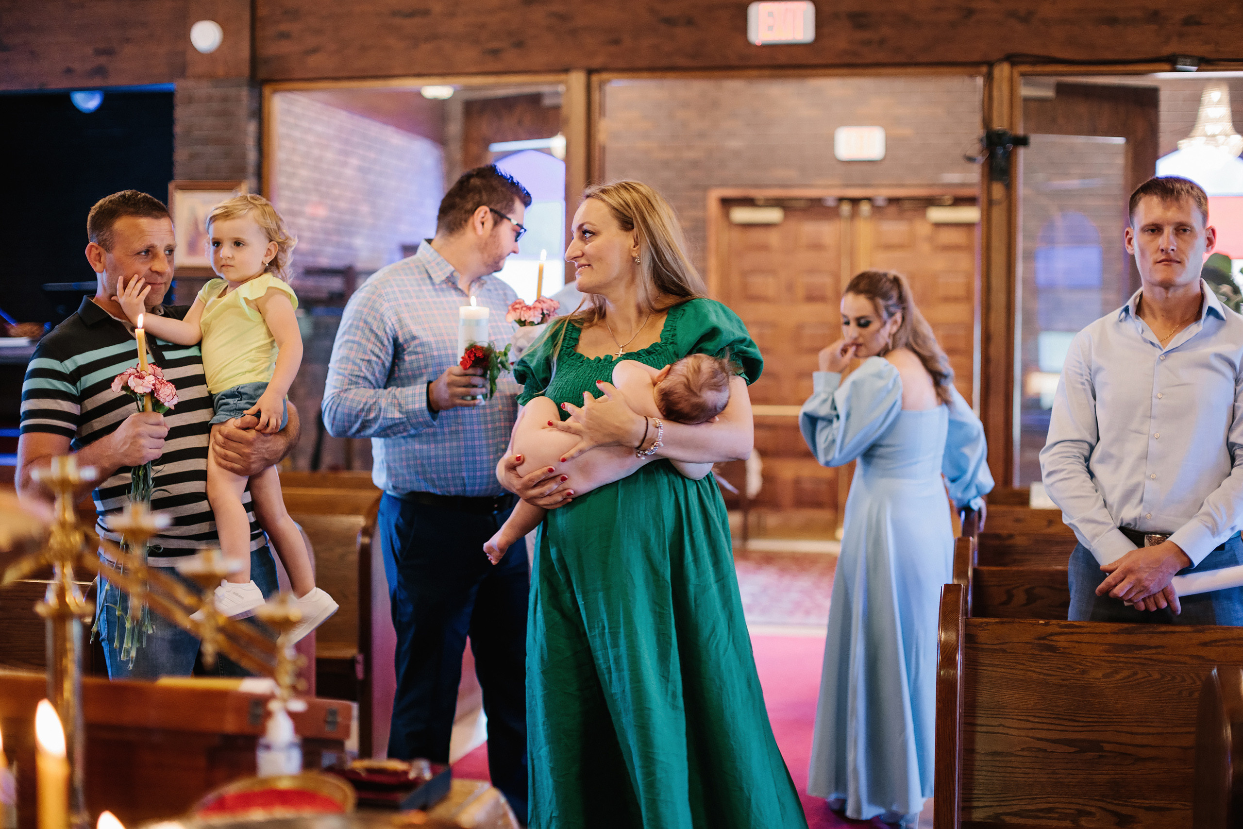 07.02.2022 Christening. Wedding family event photographer in Chicago Nick Yushevich