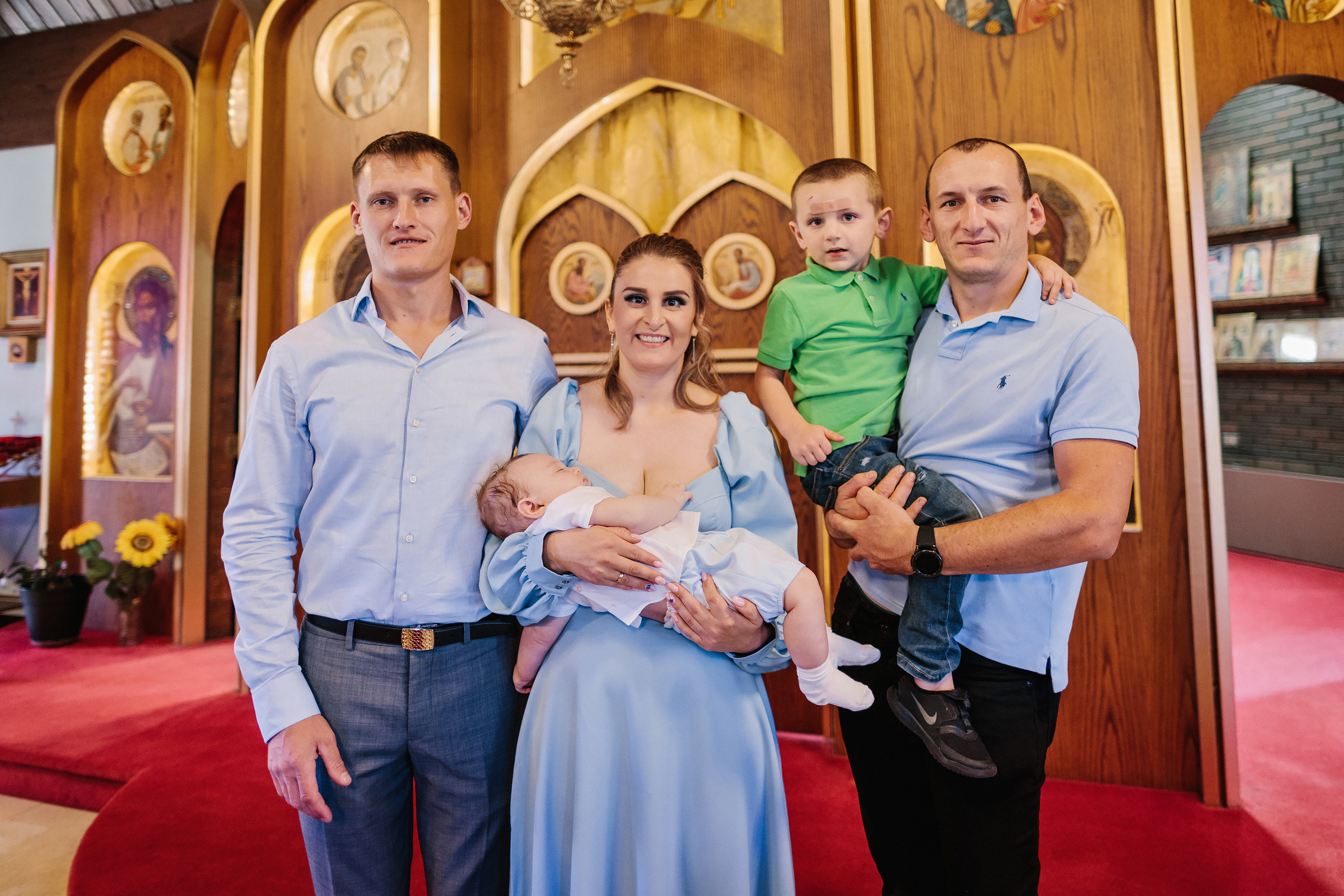07.02.2022 Christening. Wedding family event photographer in Chicago Nick Yushevich