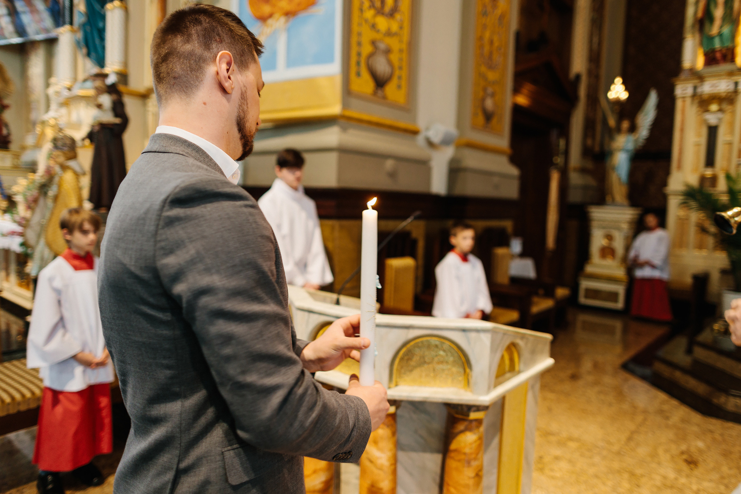 05.22.2022 Baptism. Wedding family event photographer in Chicago Nick Yushevich