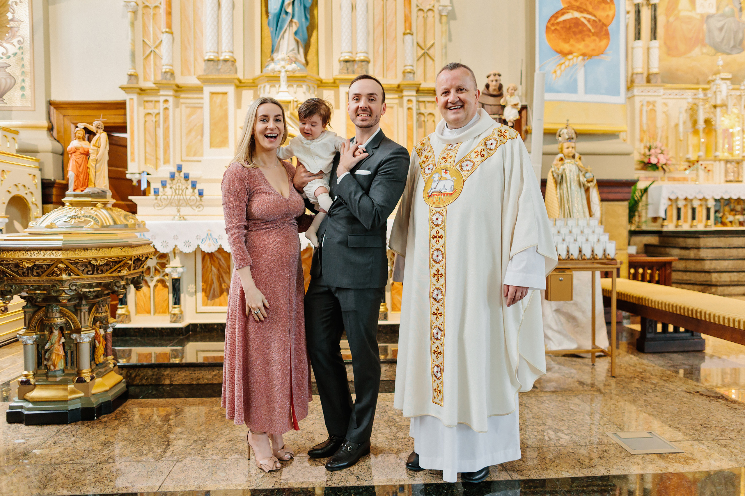 05.22.2022 Baptism. Wedding family event photographer in Chicago Nick Yushevich