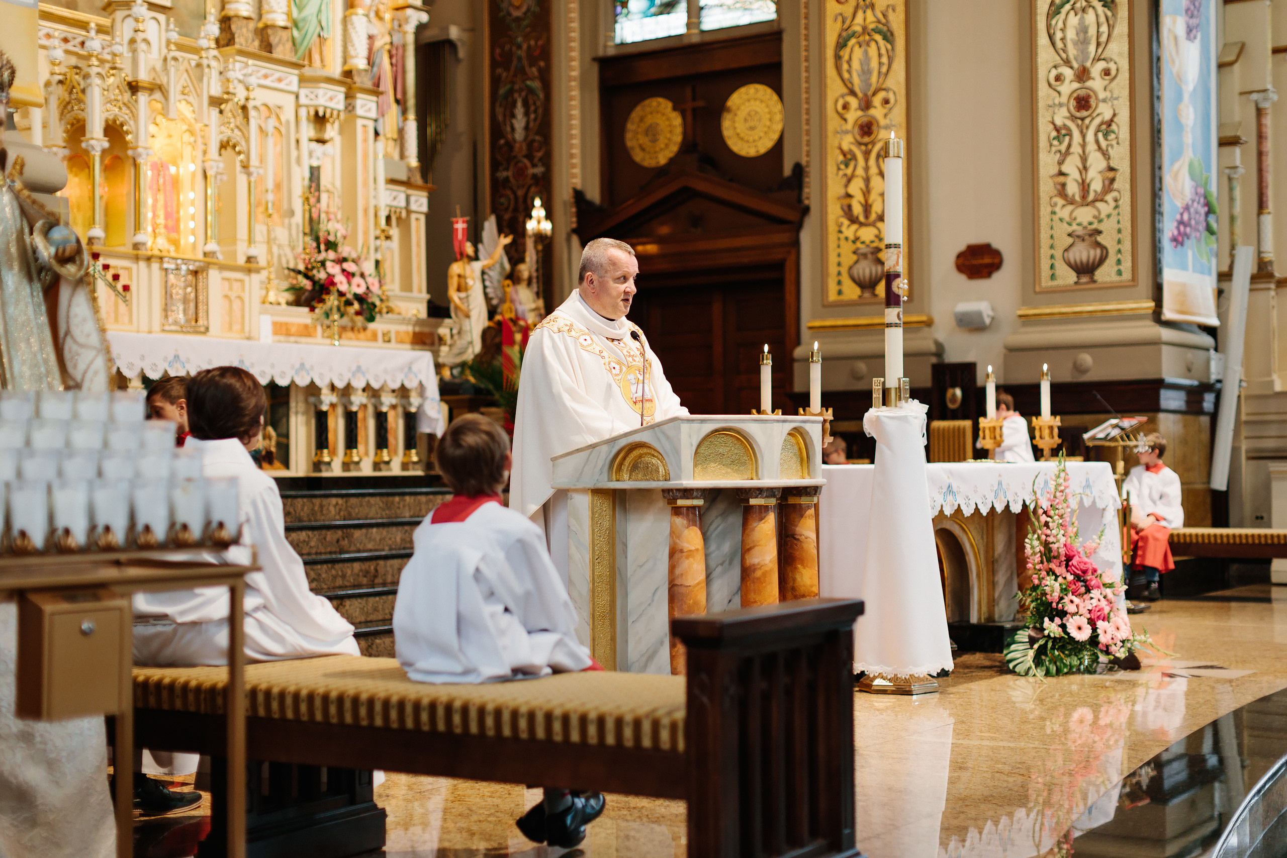 05.22.2022 Baptism. Wedding family event photographer in Chicago Nick Yushevich