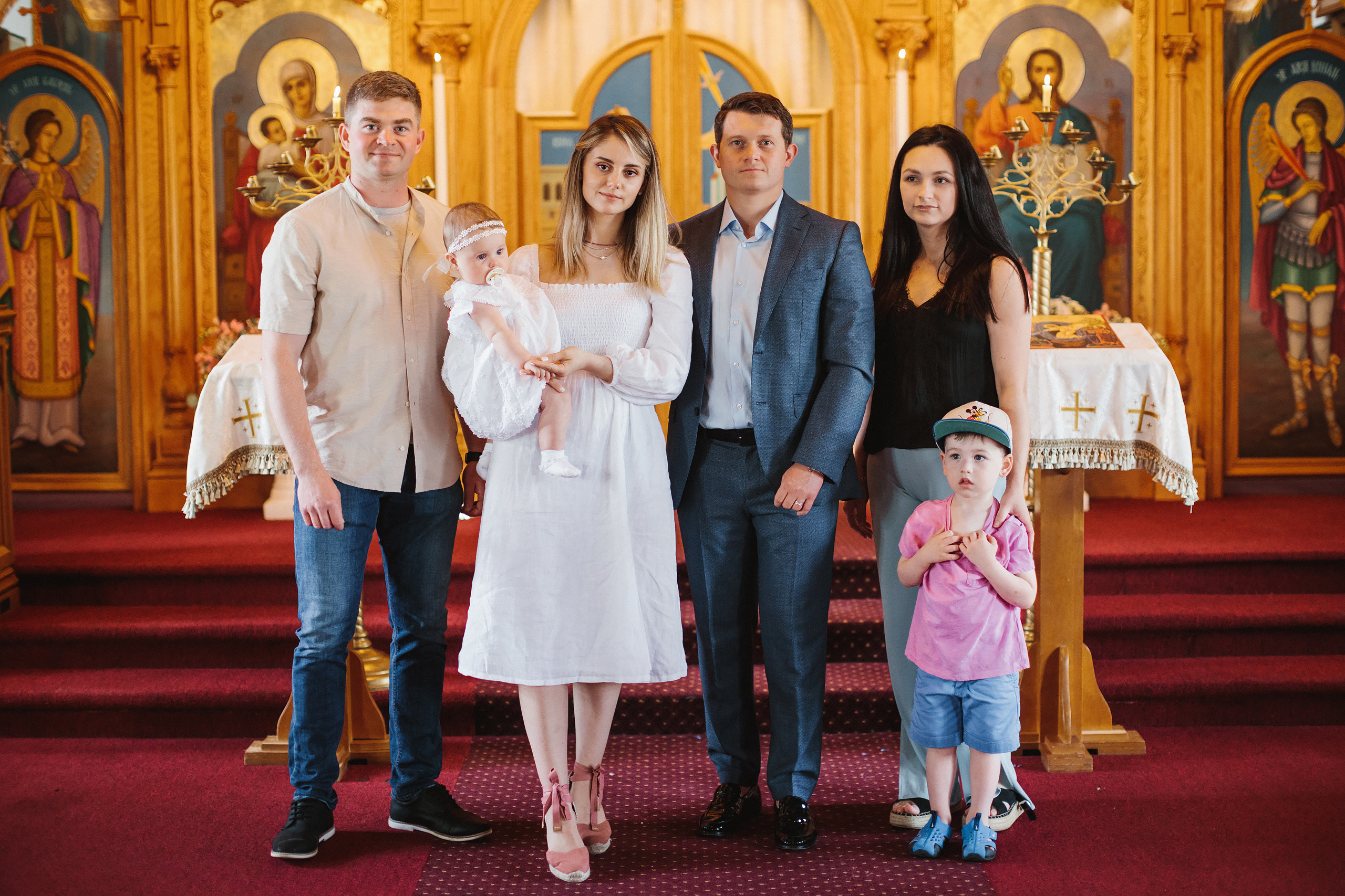 28.05.22 Family Photoshoot and Christening. Wedding family event photographer in Chicago Nick Yushevich