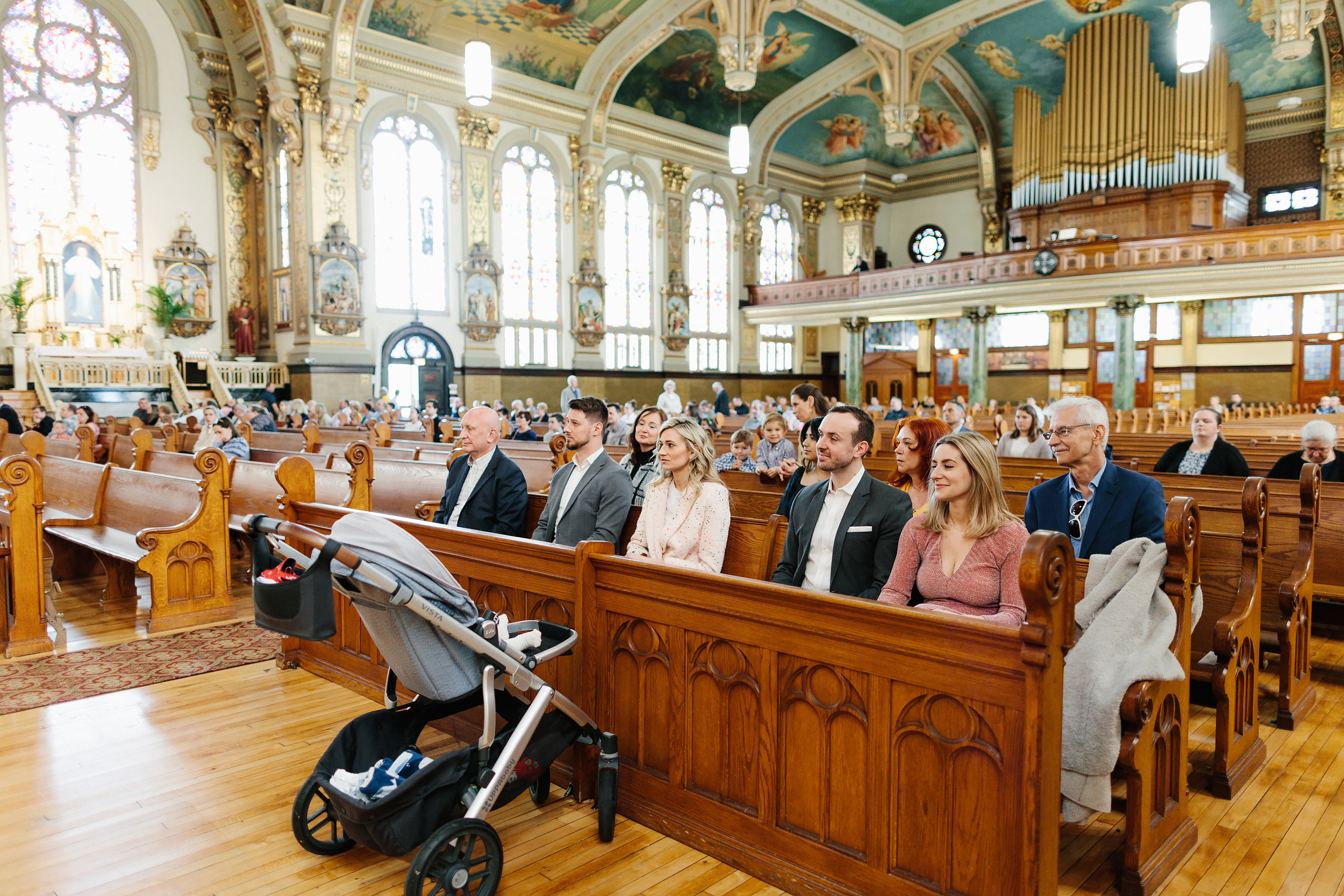 05.22.2022 Baptism. Wedding family event photographer in Chicago Nick Yushevich