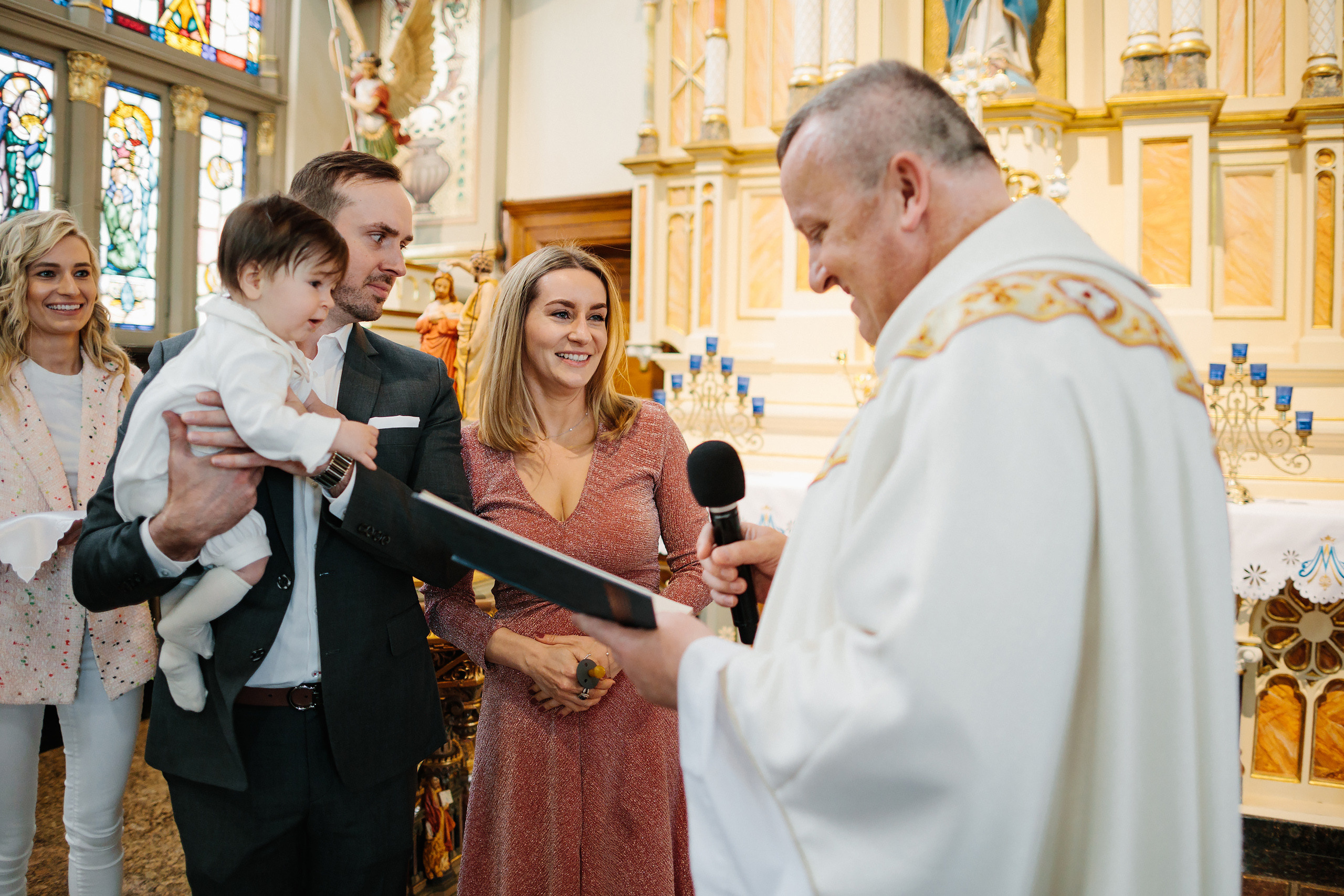 05.22.2022 Baptism. Wedding family event photographer in Chicago Nick Yushevich