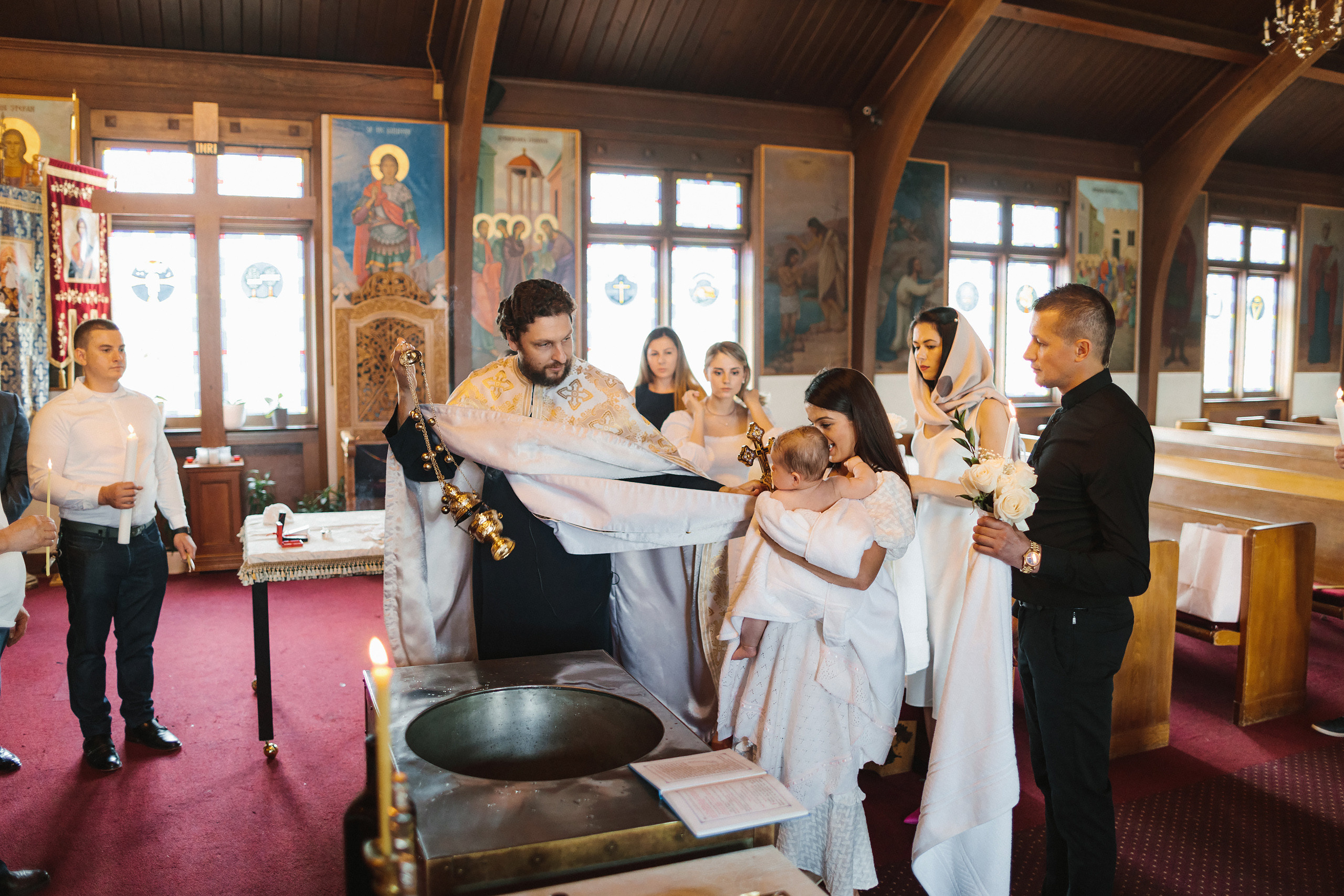 28.05.22 Family Photoshoot and Christening. Wedding family event photographer in Chicago Nick Yushevich