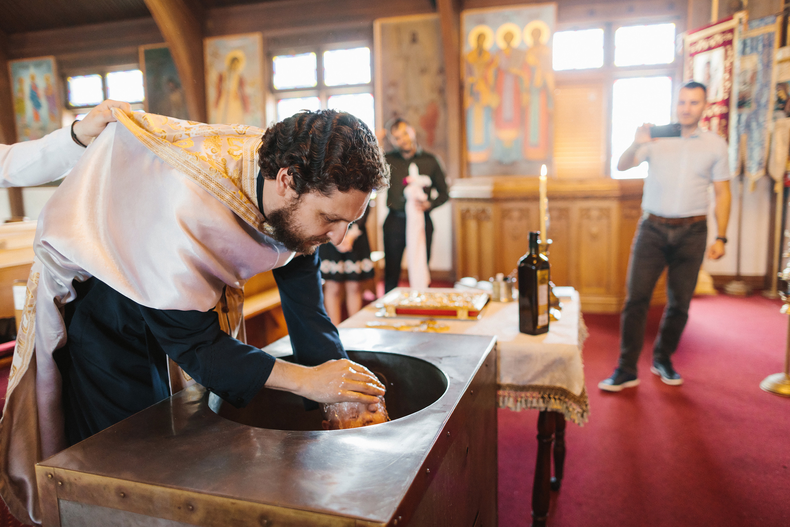 28.05.22 Family Photoshoot and Christening. Wedding family event photographer in Chicago Nick Yushevich