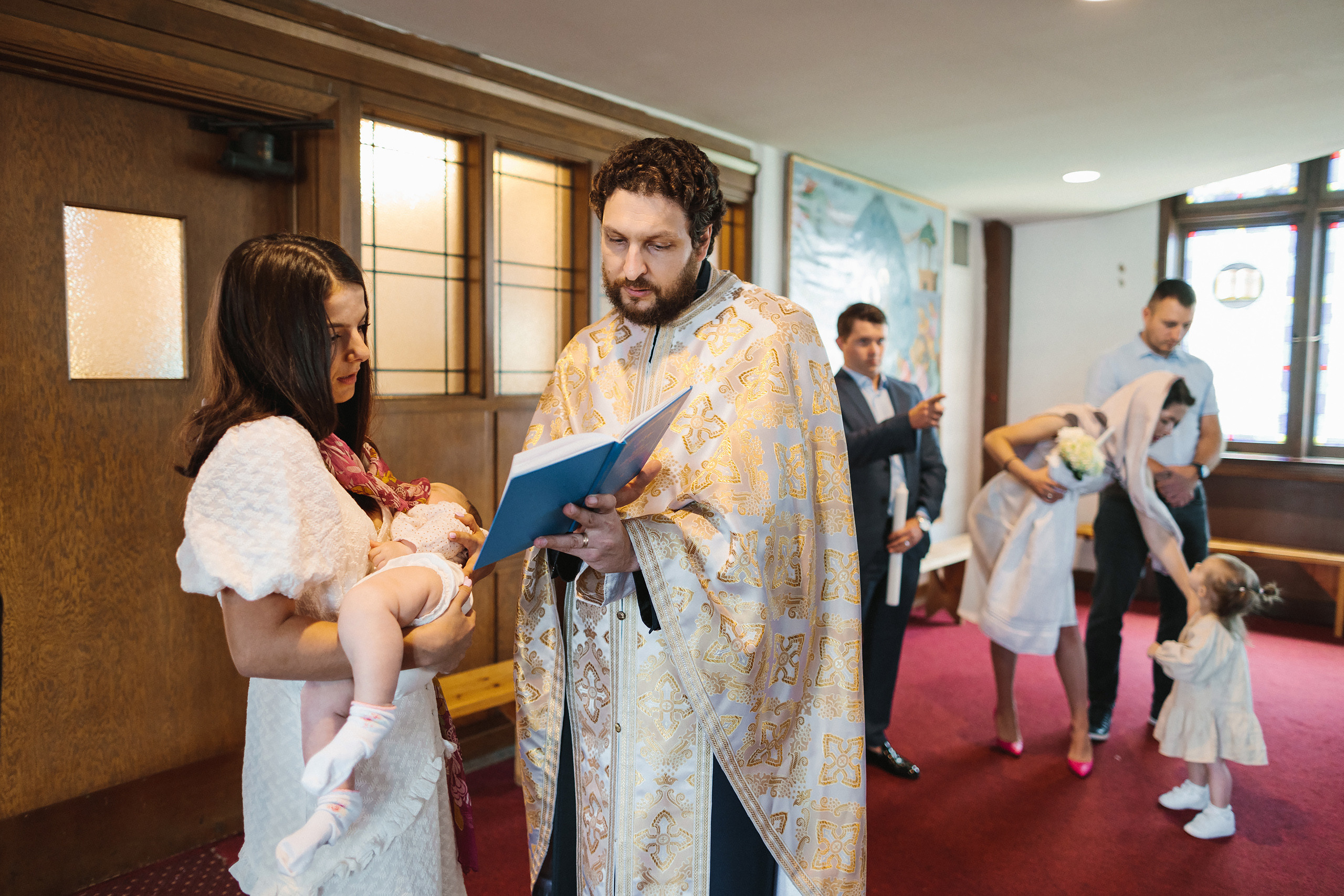 28.05.22 Family Photoshoot and Christening. Wedding family event photographer in Chicago Nick Yushevich