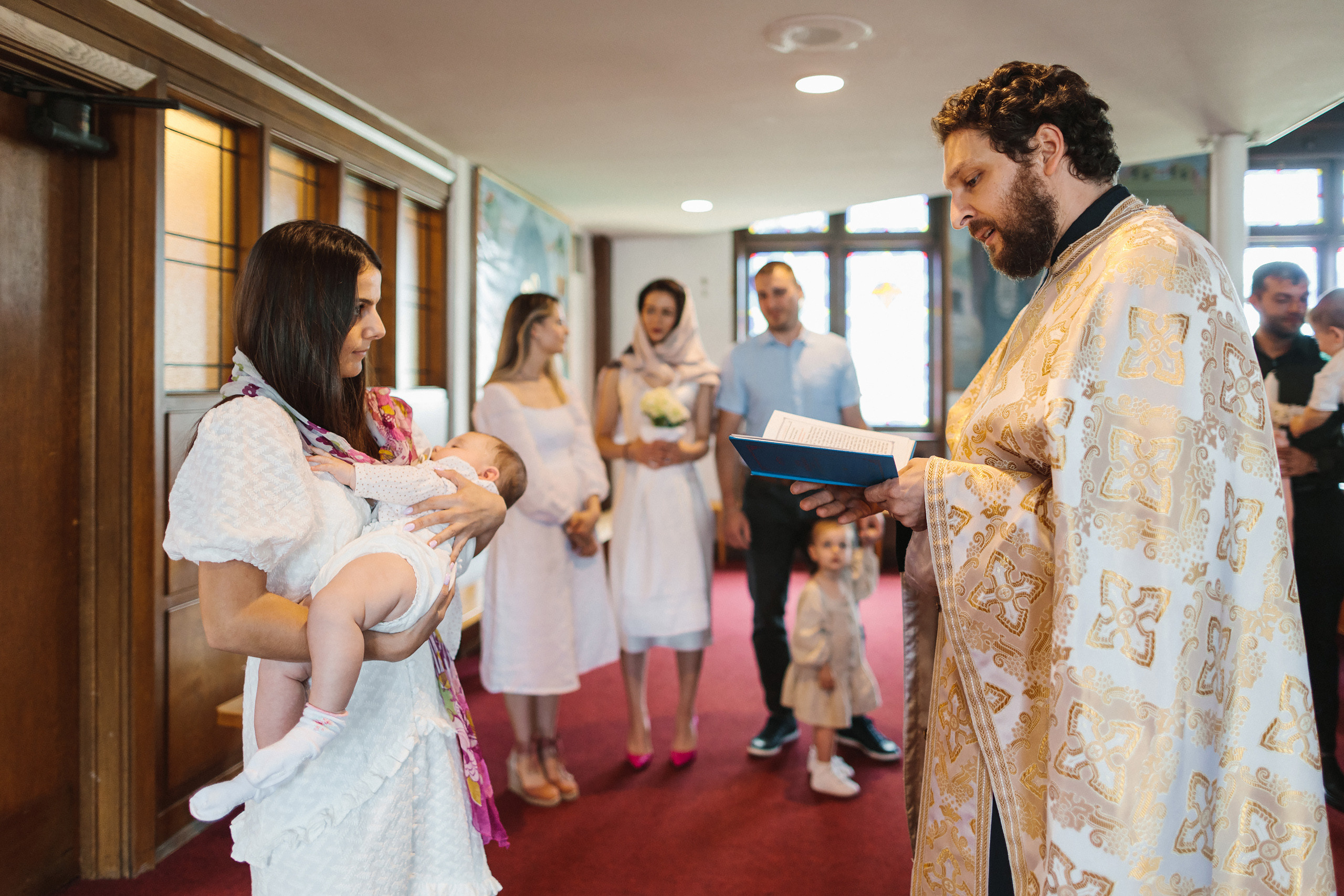 28.05.22 Family Photoshoot and Christening. Wedding family event photographer in Chicago Nick Yushevich