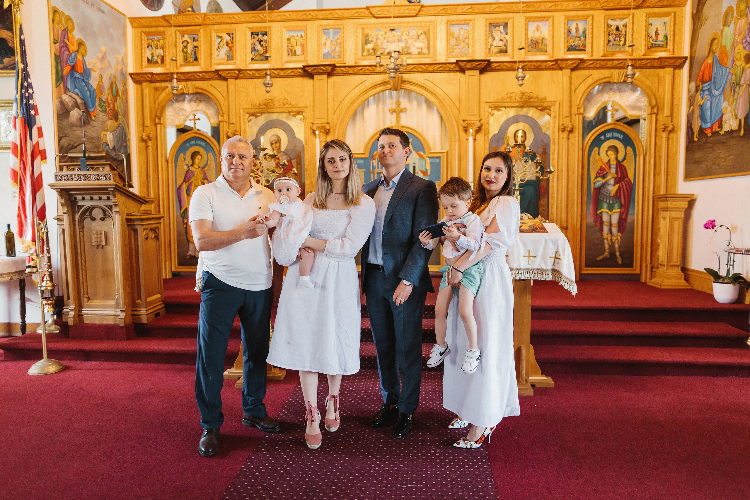 28.05.22 Family Photoshoot and Christening. Wedding family event photographer in Chicago Nick Yushevich