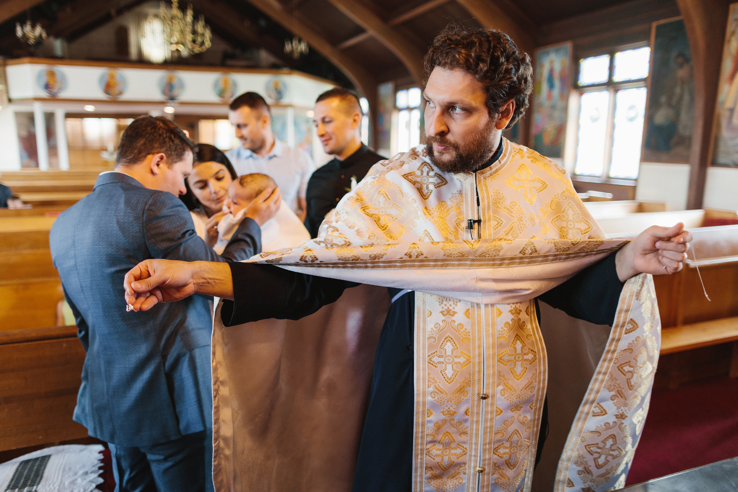 28.05.22 Family Photoshoot and Christening. Wedding family event photographer in Chicago Nick Yushevich