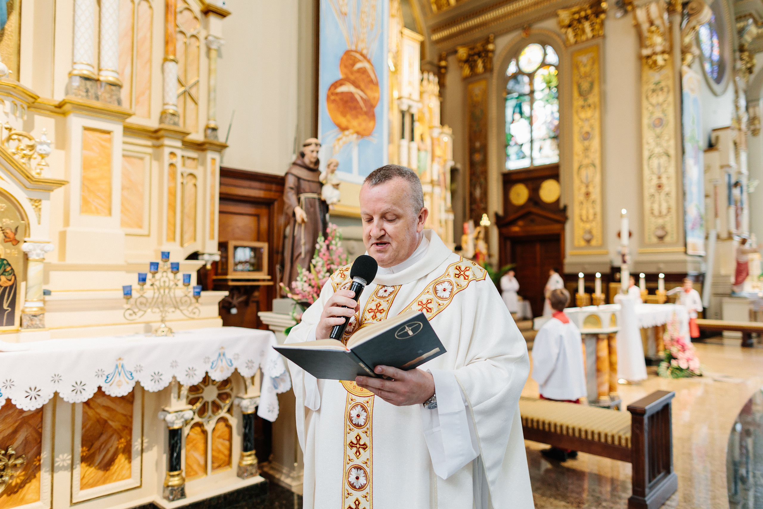 05.22.2022 Baptism. Wedding family event photographer in Chicago Nick Yushevich