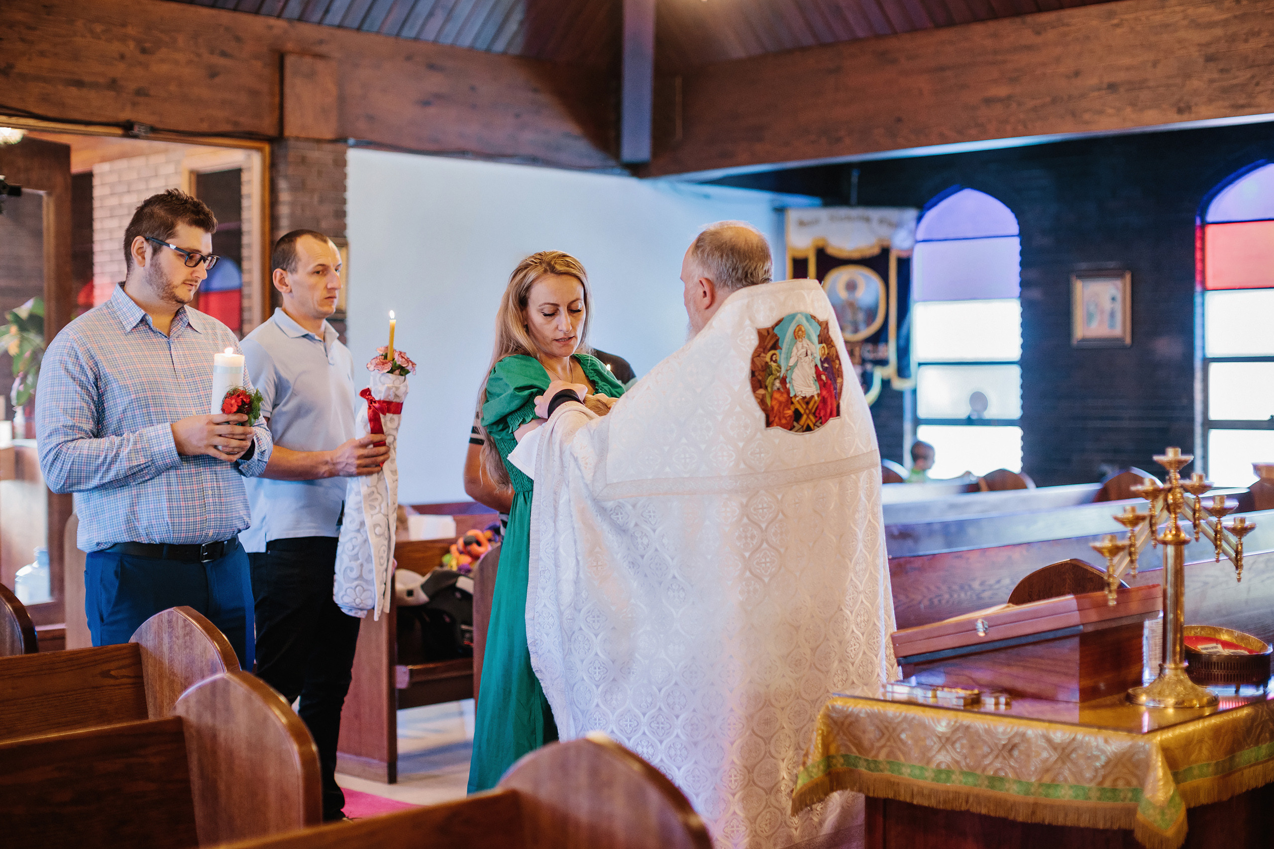 07.02.2022 Christening. Wedding family event photographer in Chicago Nick Yushevich