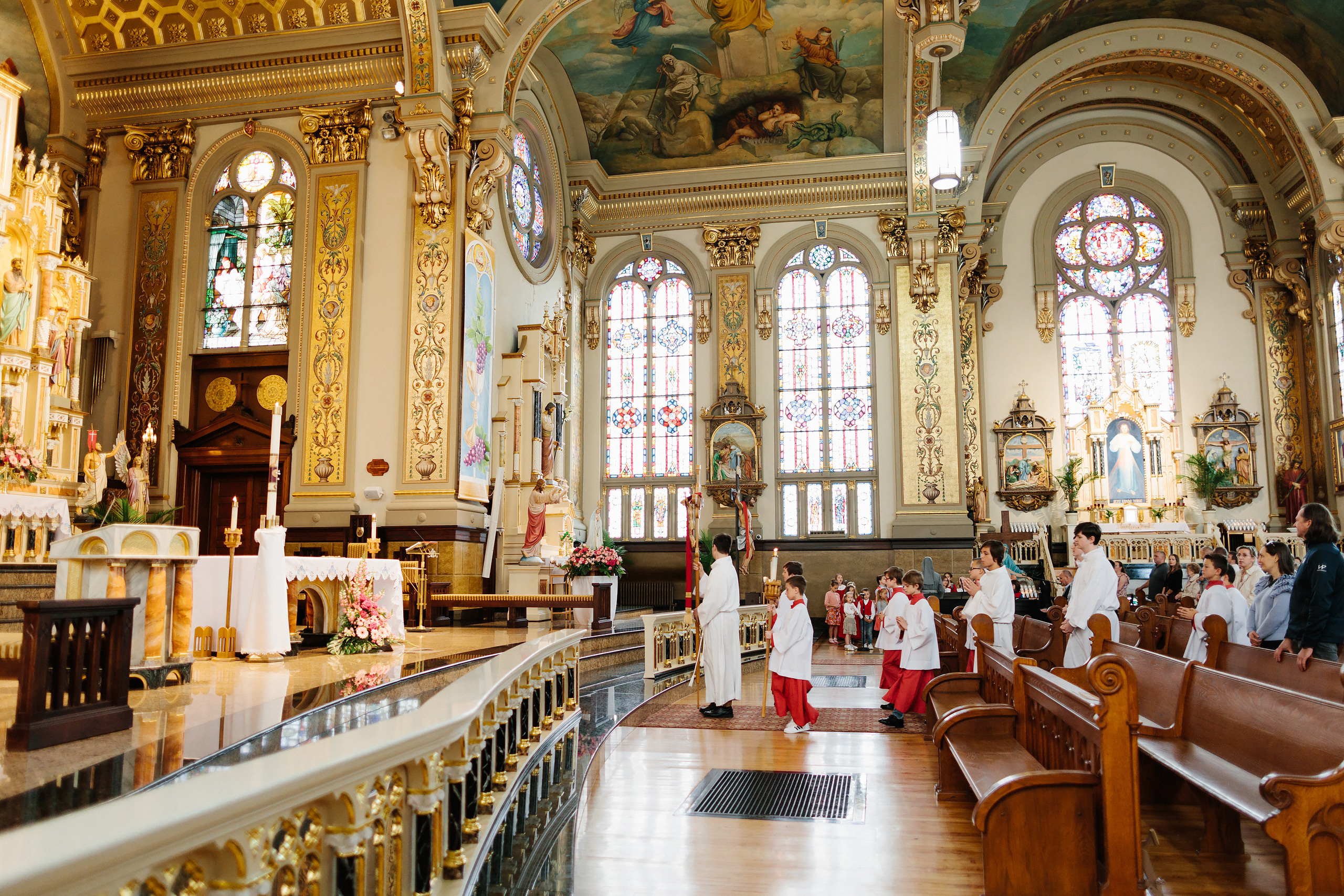 05.22.2022 Baptism. Wedding family event photographer in Chicago Nick Yushevich