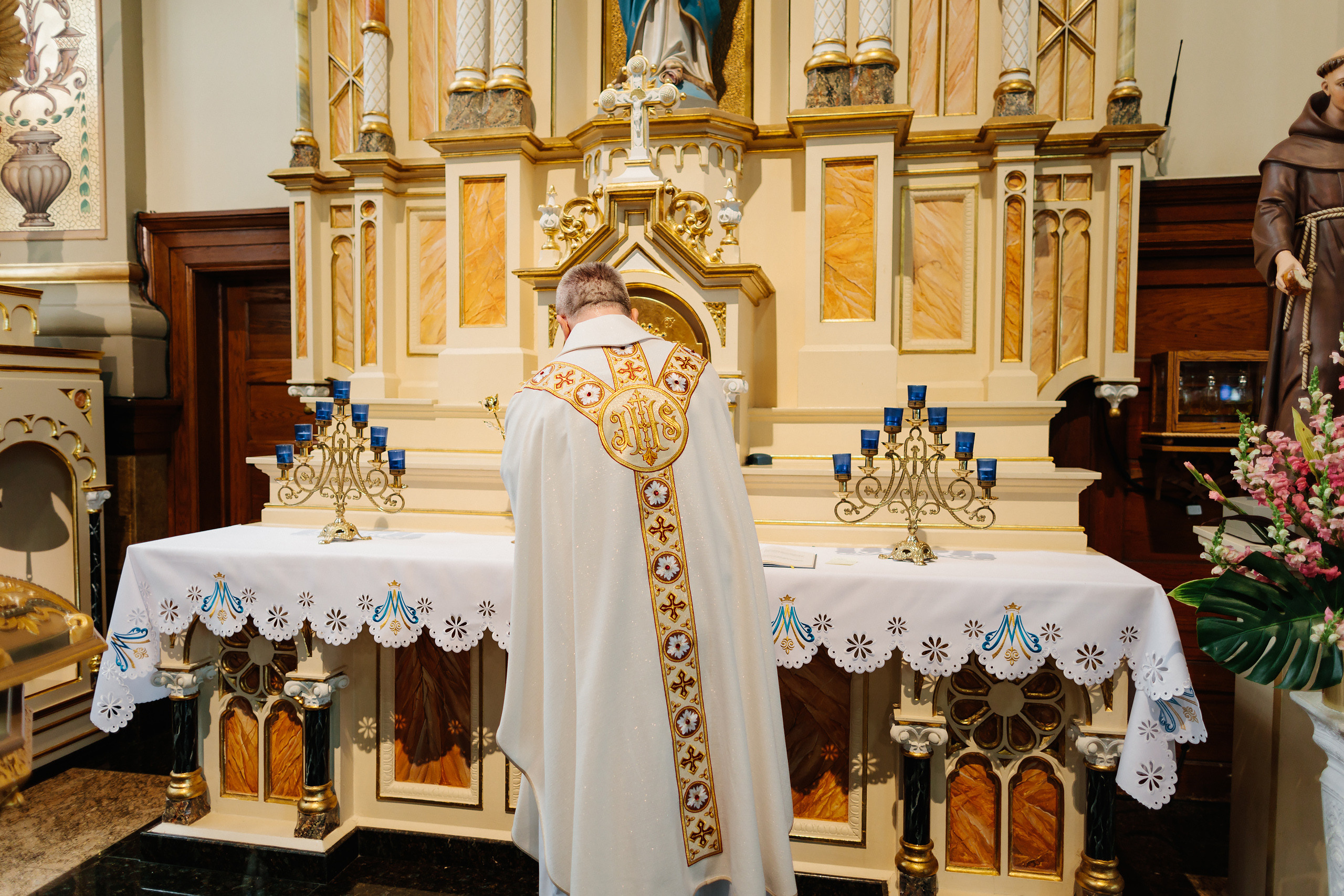 05.22.2022 Baptism. Wedding family event photographer in Chicago Nick Yushevich