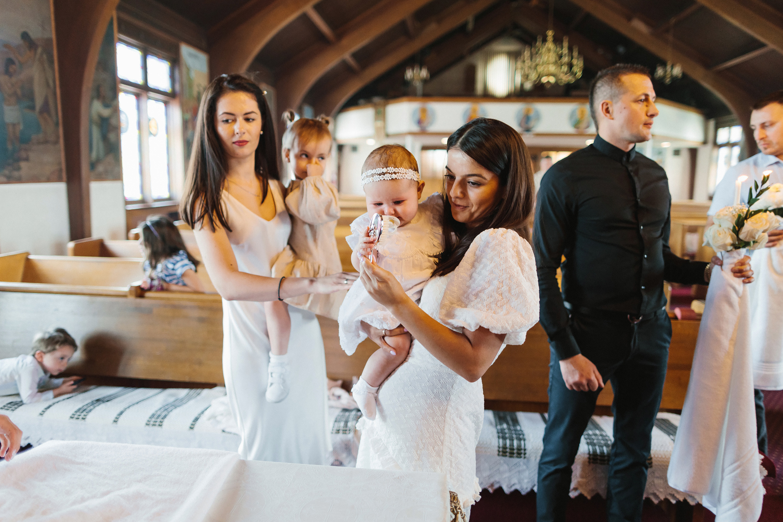 28.05.22 Family Photoshoot and Christening. Wedding family event photographer in Chicago Nick Yushevich