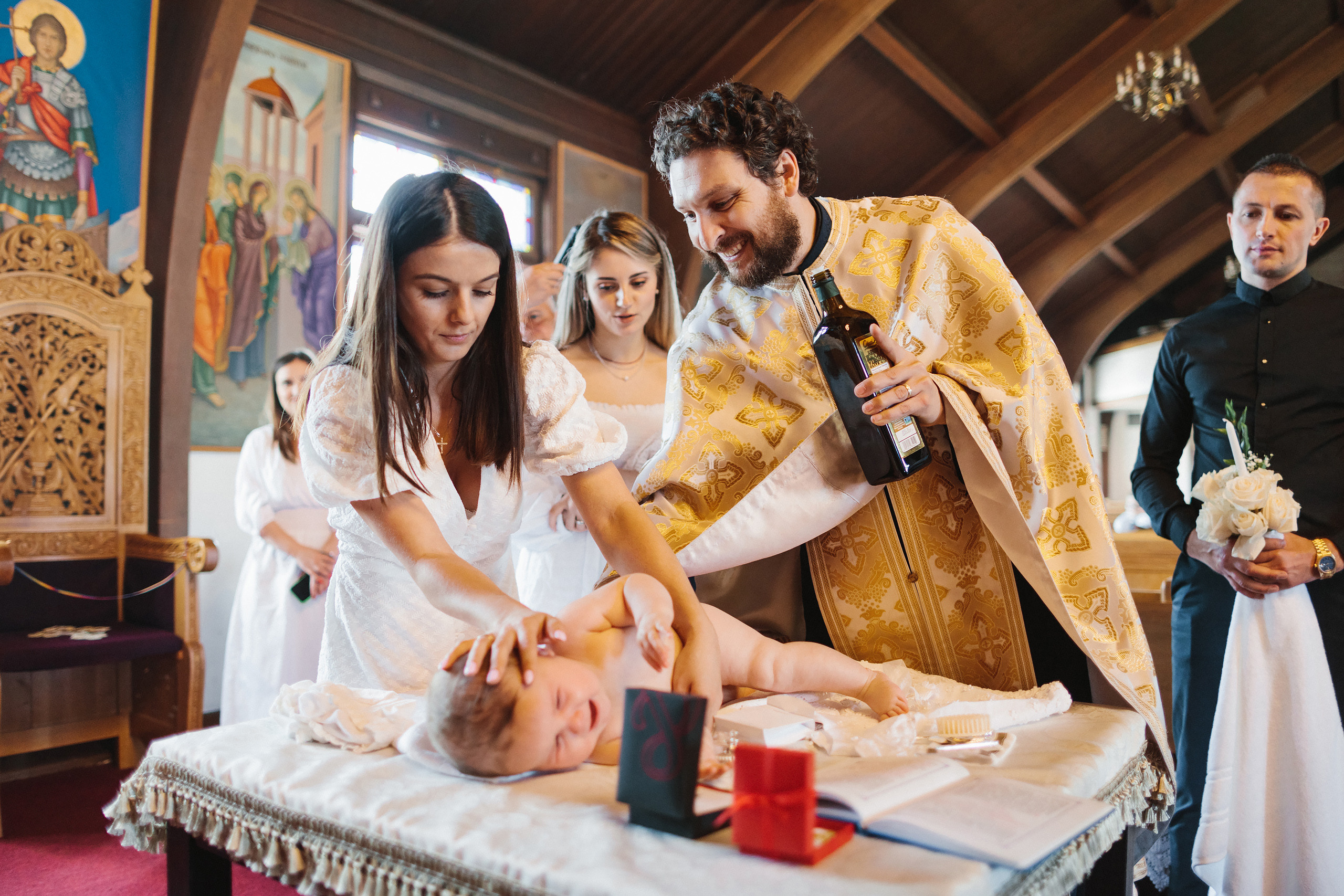 28.05.22 Family Photoshoot and Christening. Wedding family event photographer in Chicago Nick Yushevich