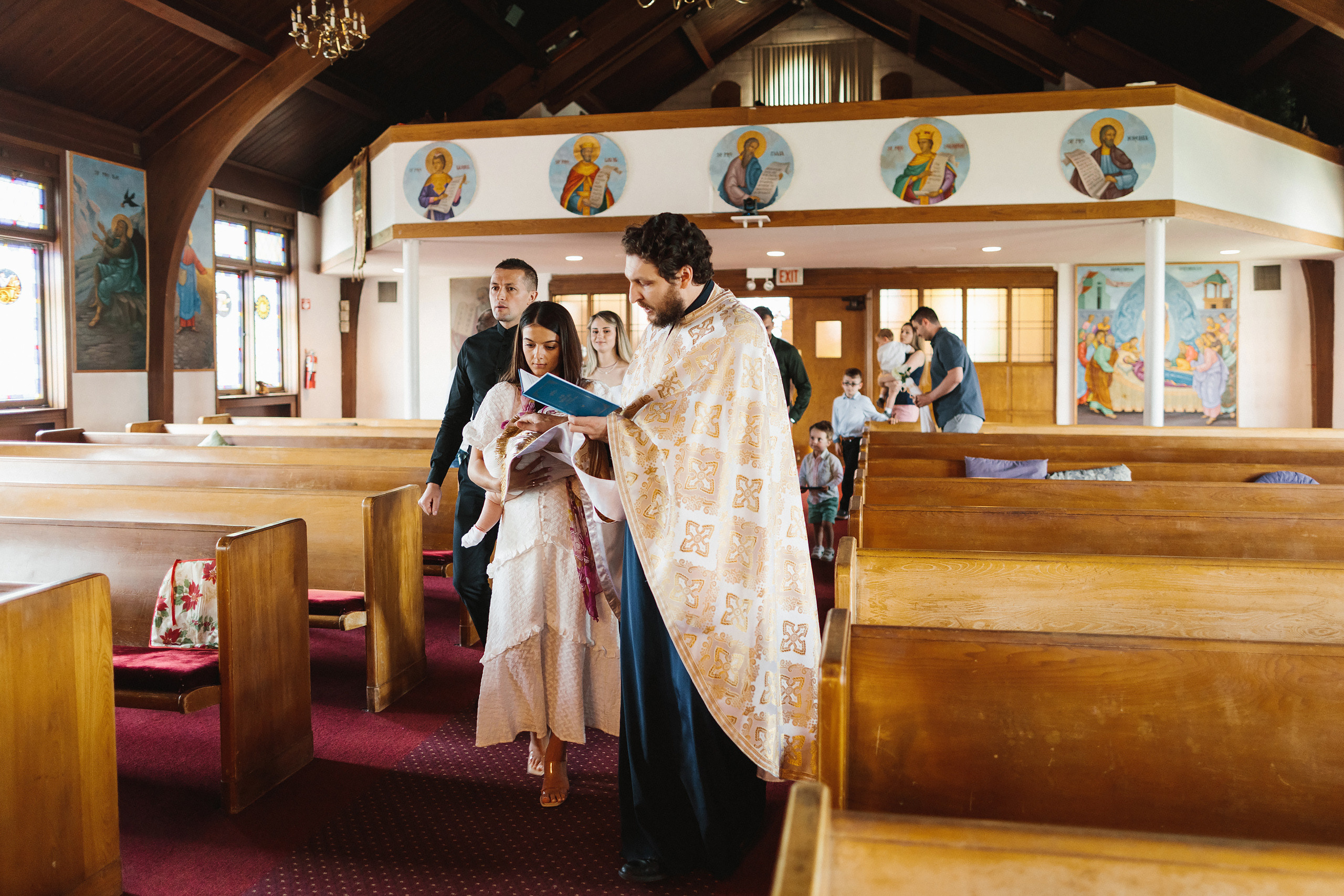 28.05.22 Family Photoshoot and Christening. Wedding family event photographer in Chicago Nick Yushevich