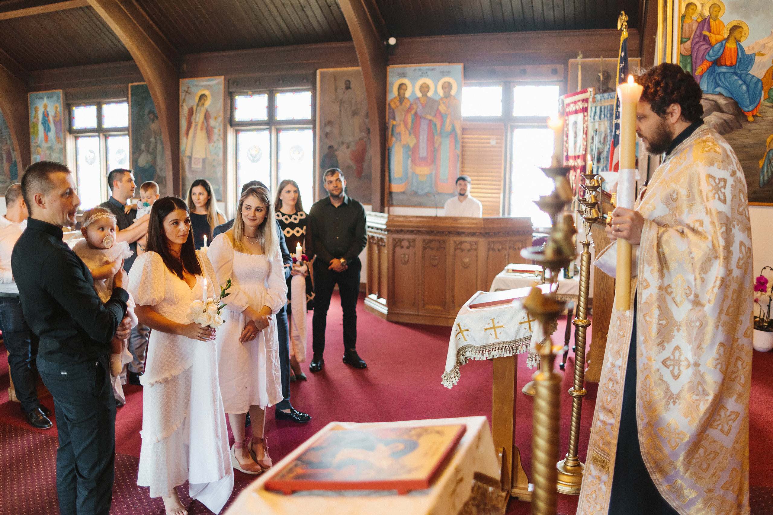 28.05.22 Family Photoshoot and Christening. Wedding family event photographer in Chicago Nick Yushevich