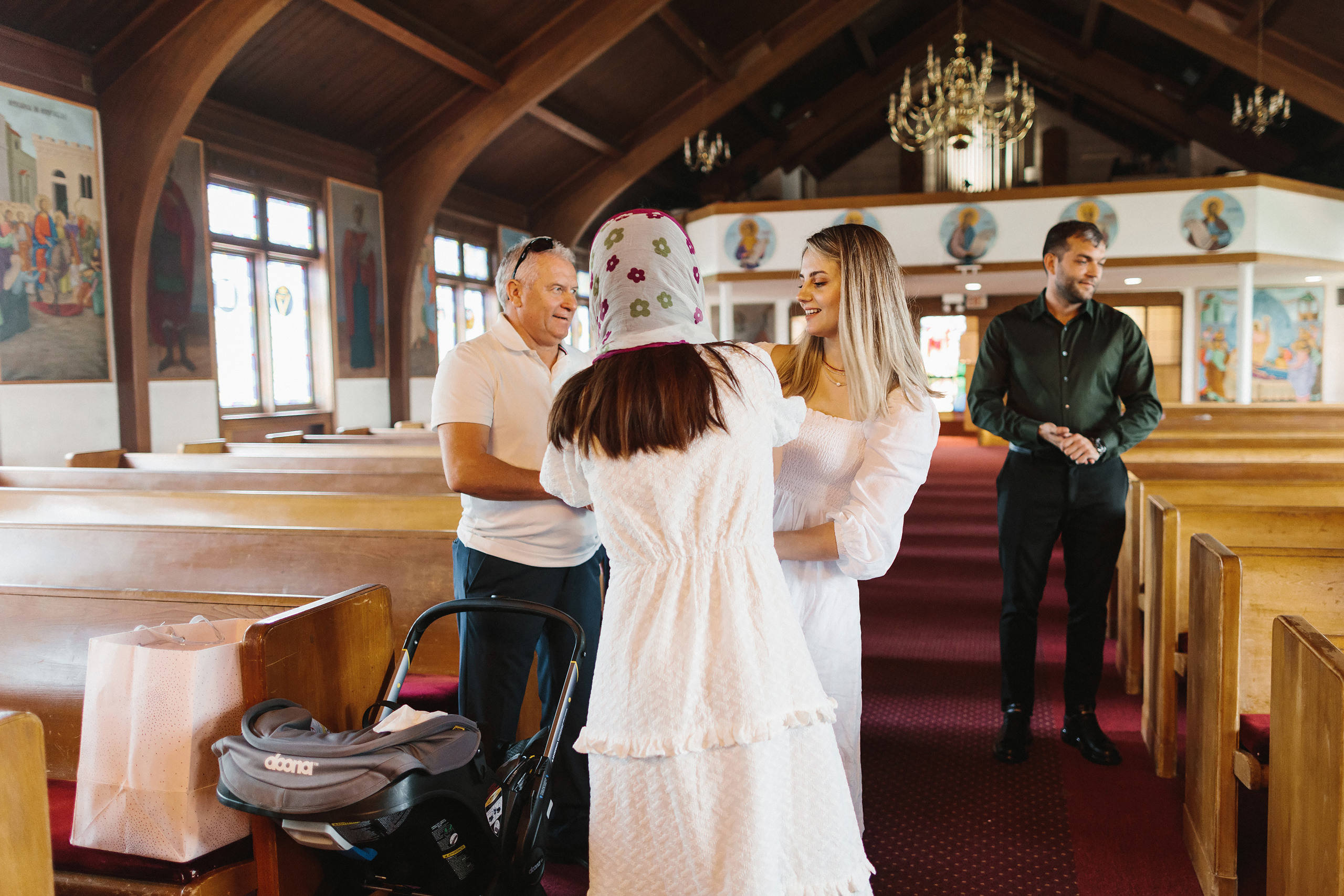 28.05.22 Family Photoshoot and Christening. Wedding family event photographer in Chicago Nick Yushevich