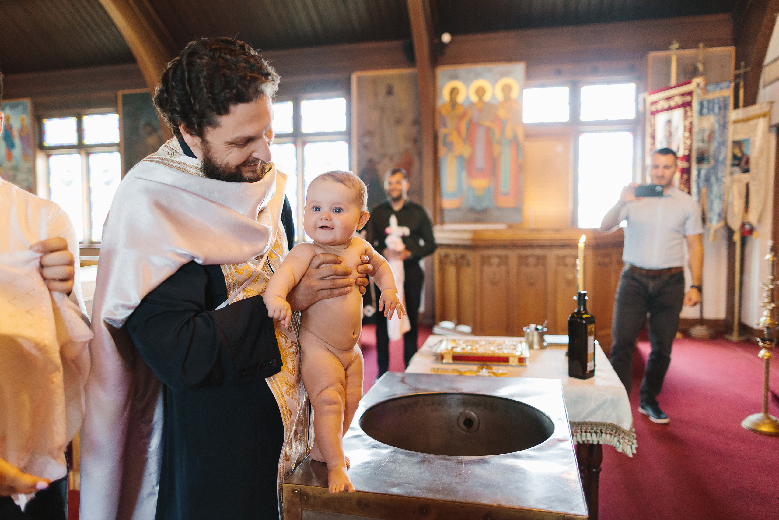 28.05.22 Family Photoshoot and Christening. Wedding family event photographer in Chicago Nick Yushevich