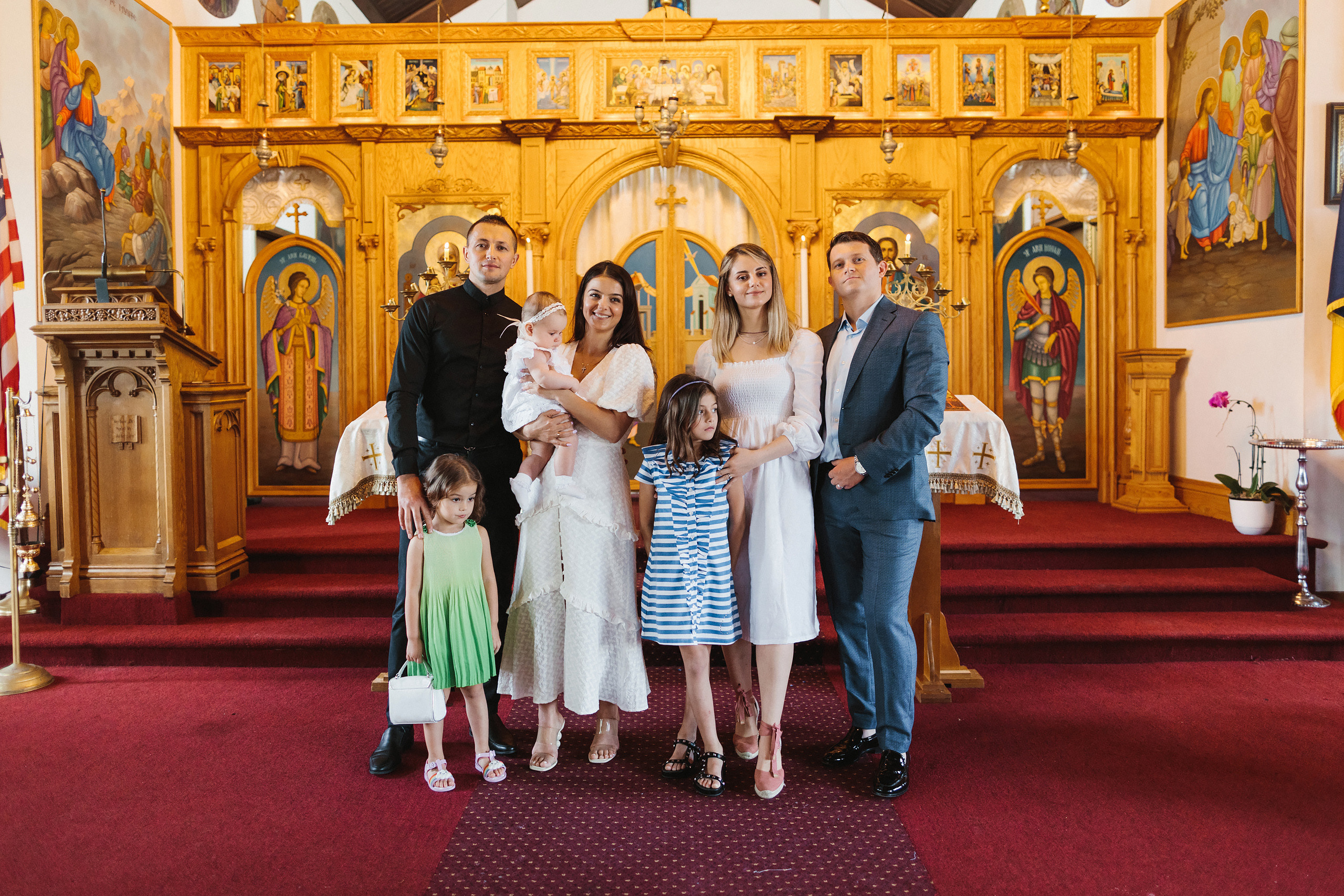 28.05.22 Family Photoshoot and Christening. Wedding family event photographer in Chicago Nick Yushevich