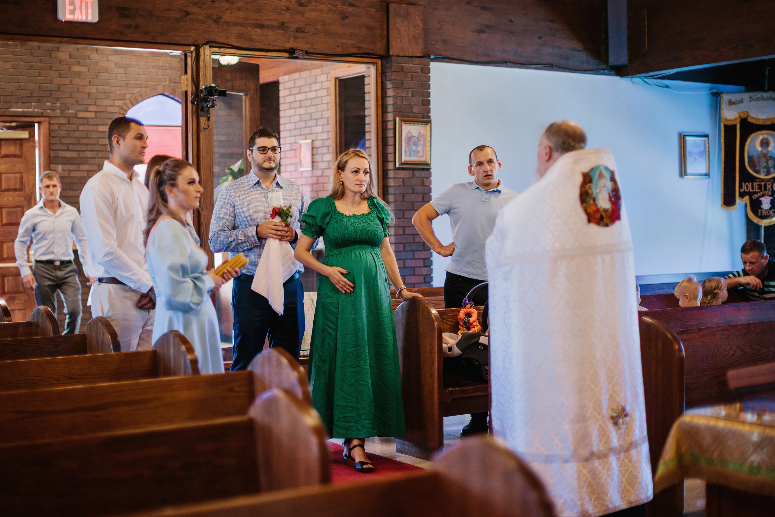 07.02.2022 Christening. Wedding family event photographer in Chicago Nick Yushevich