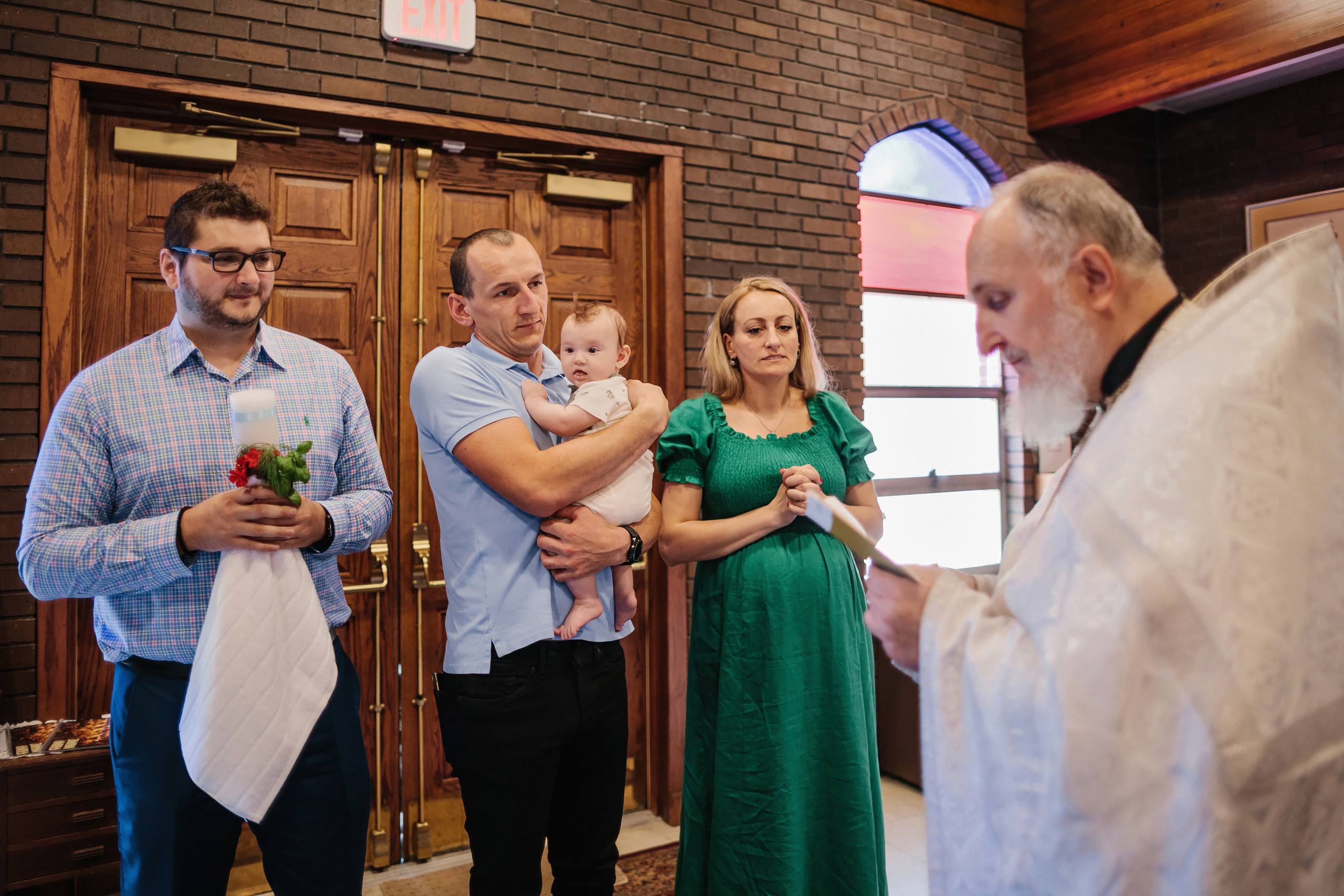 07.02.2022 Christening. Wedding family event photographer in Chicago Nick Yushevich