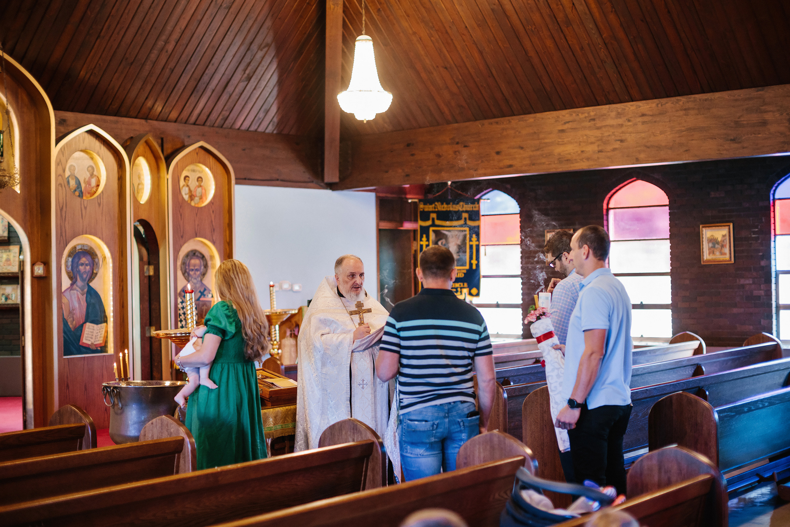 07.02.2022 Christening. Wedding family event photographer in Chicago Nick Yushevich