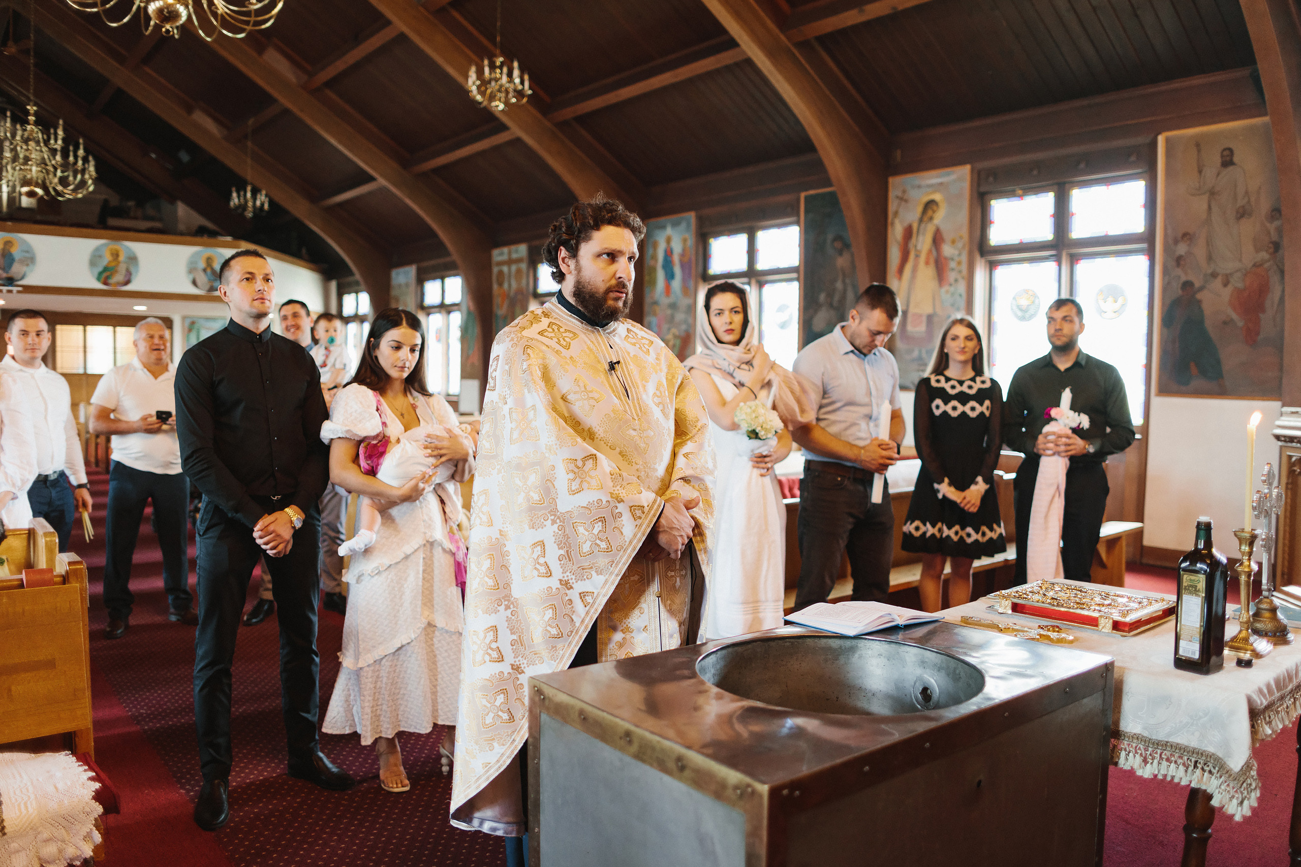 28.05.22 Family Photoshoot and Christening. Wedding family event photographer in Chicago Nick Yushevich