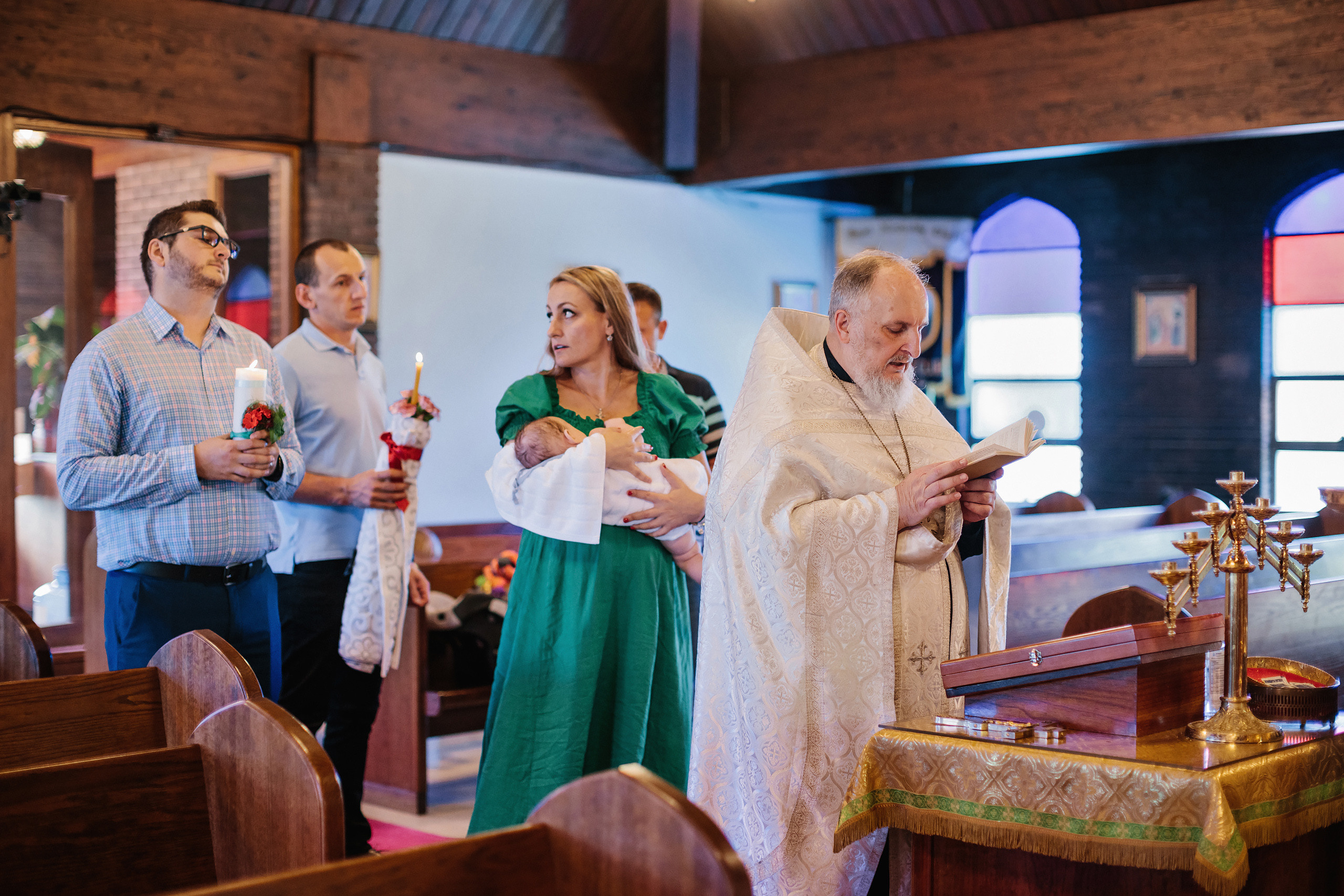 07.02.2022 Christening. Wedding family event photographer in Chicago Nick Yushevich