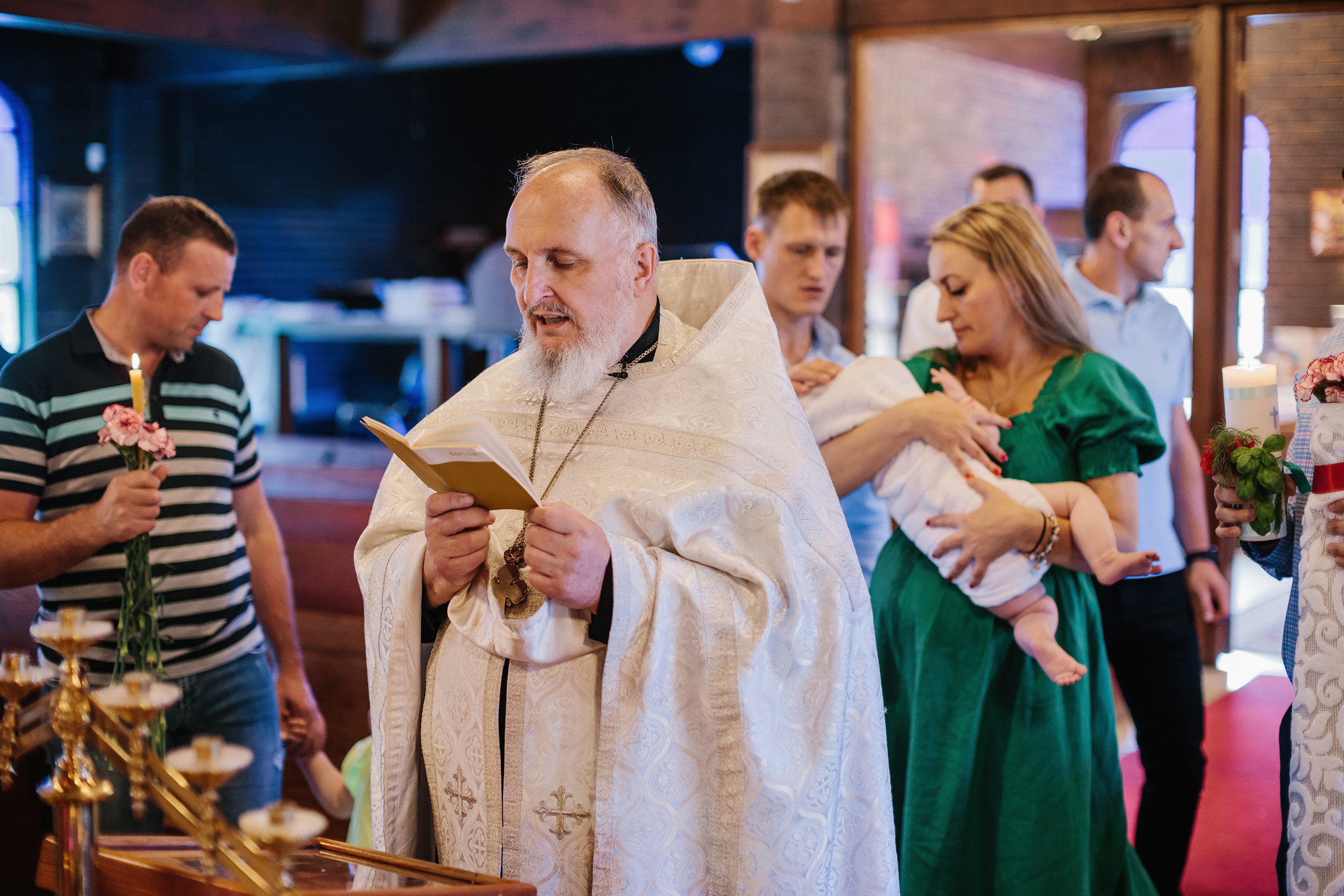 07.02.2022 Christening. Wedding family event photographer in Chicago Nick Yushevich