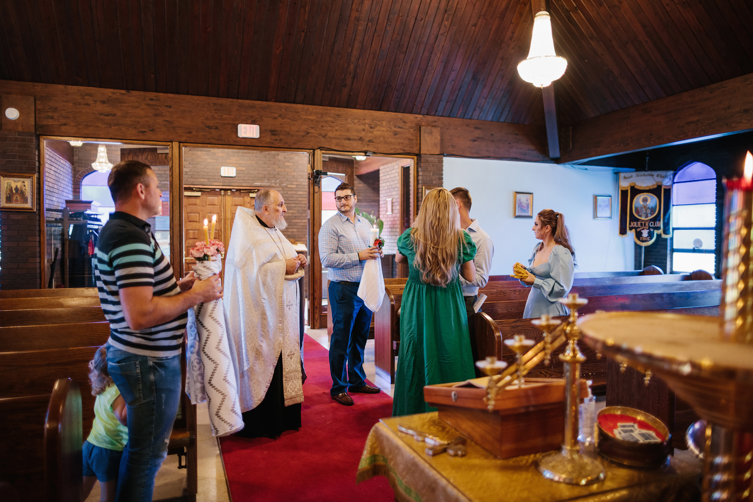 07.02.2022 Christening. Wedding family event photographer in Chicago Nick Yushevich