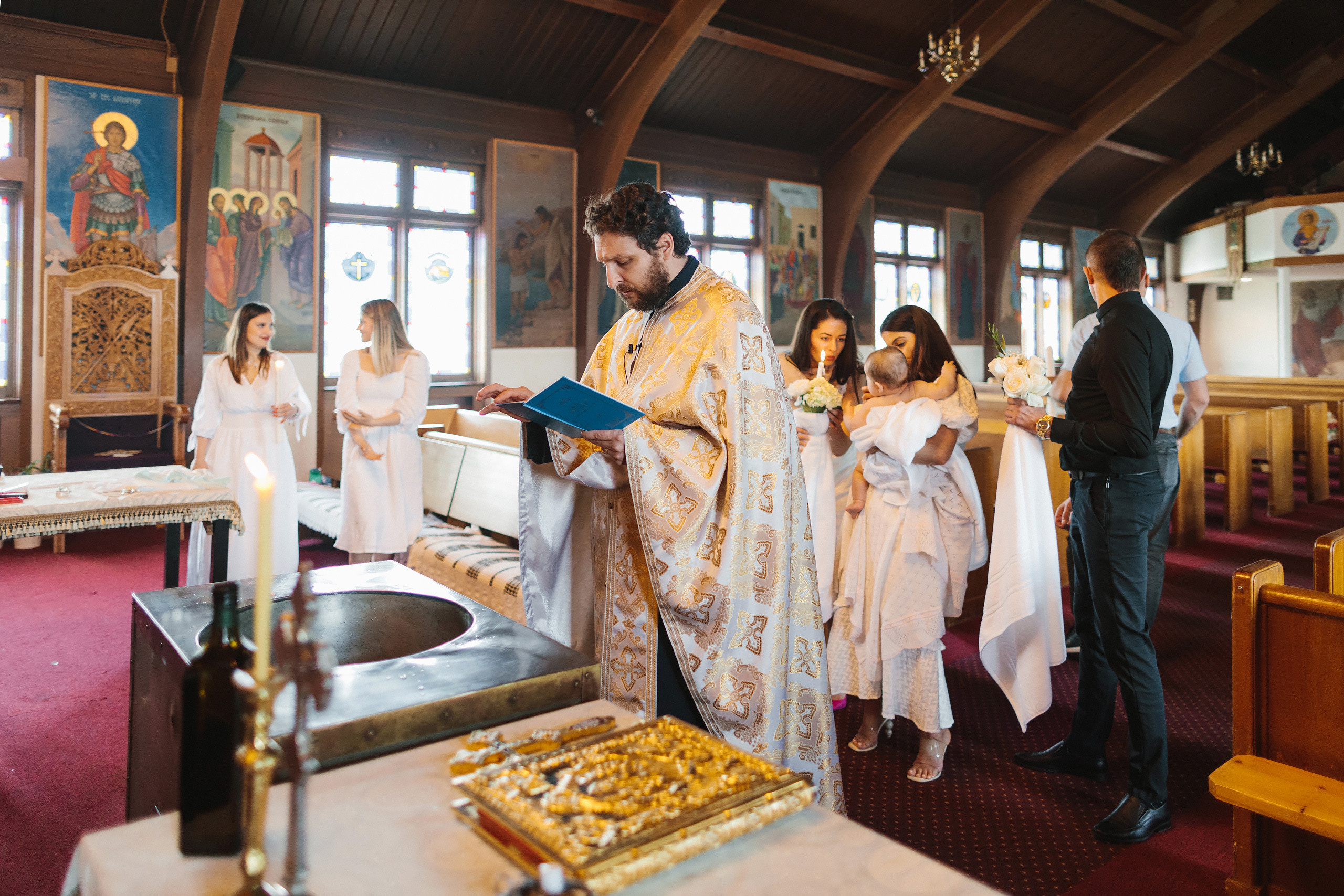 28.05.22 Family Photoshoot and Christening. Wedding family event photographer in Chicago Nick Yushevich