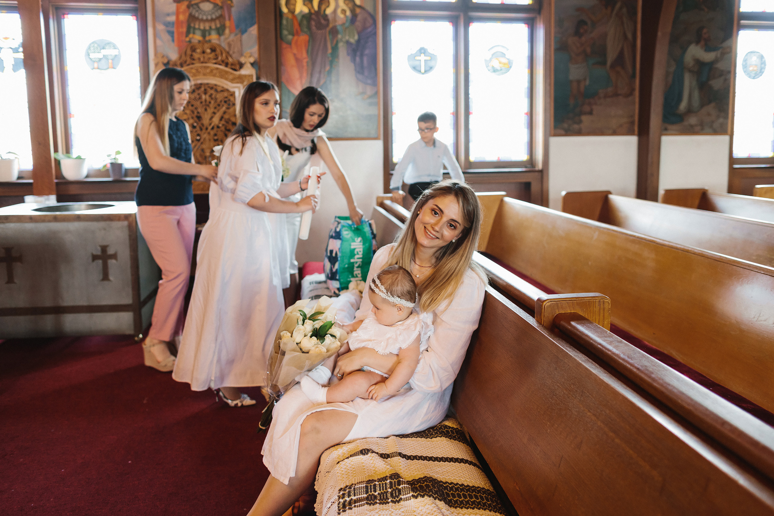 28.05.22 Family Photoshoot and Christening. Wedding family event photographer in Chicago Nick Yushevich