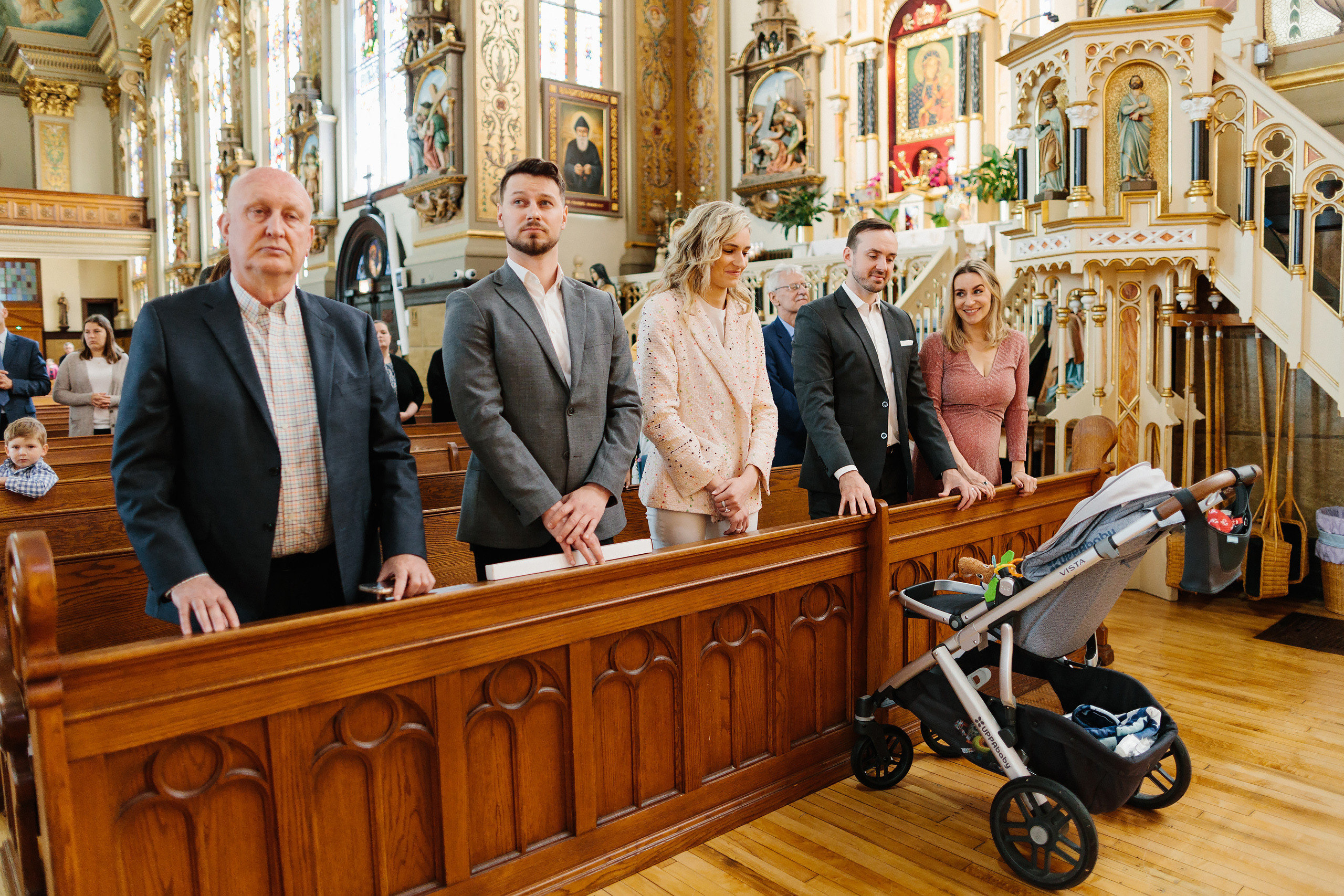 05.22.2022 Baptism. Wedding family event photographer in Chicago Nick Yushevich