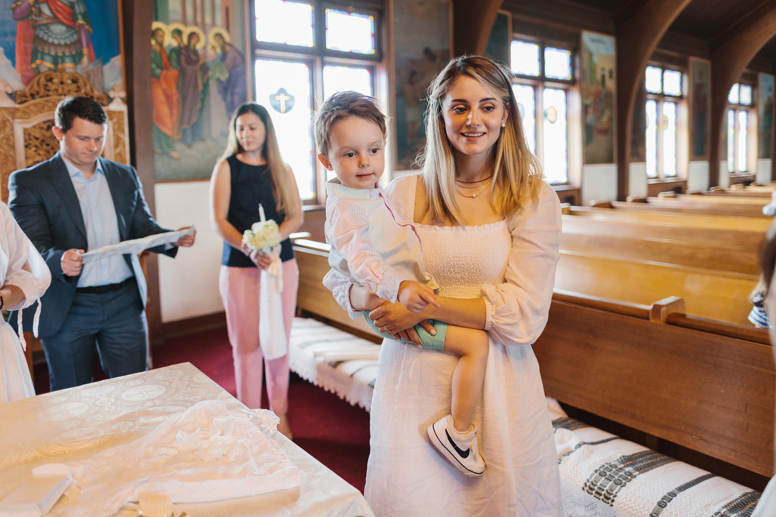 28.05.22 Family Photoshoot and Christening. Wedding family event photographer in Chicago Nick Yushevich