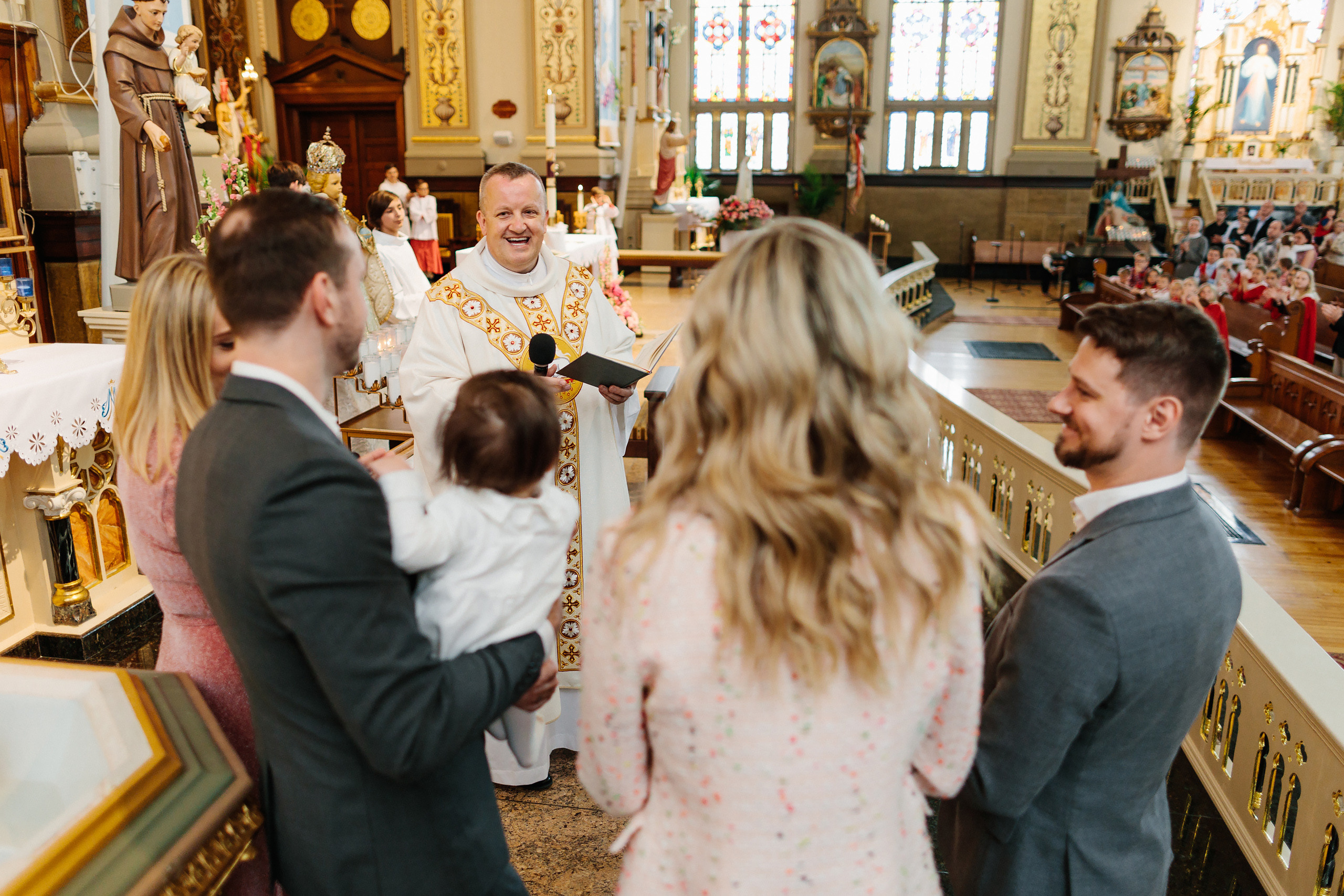 05.22.2022 Baptism. Wedding family event photographer in Chicago Nick Yushevich